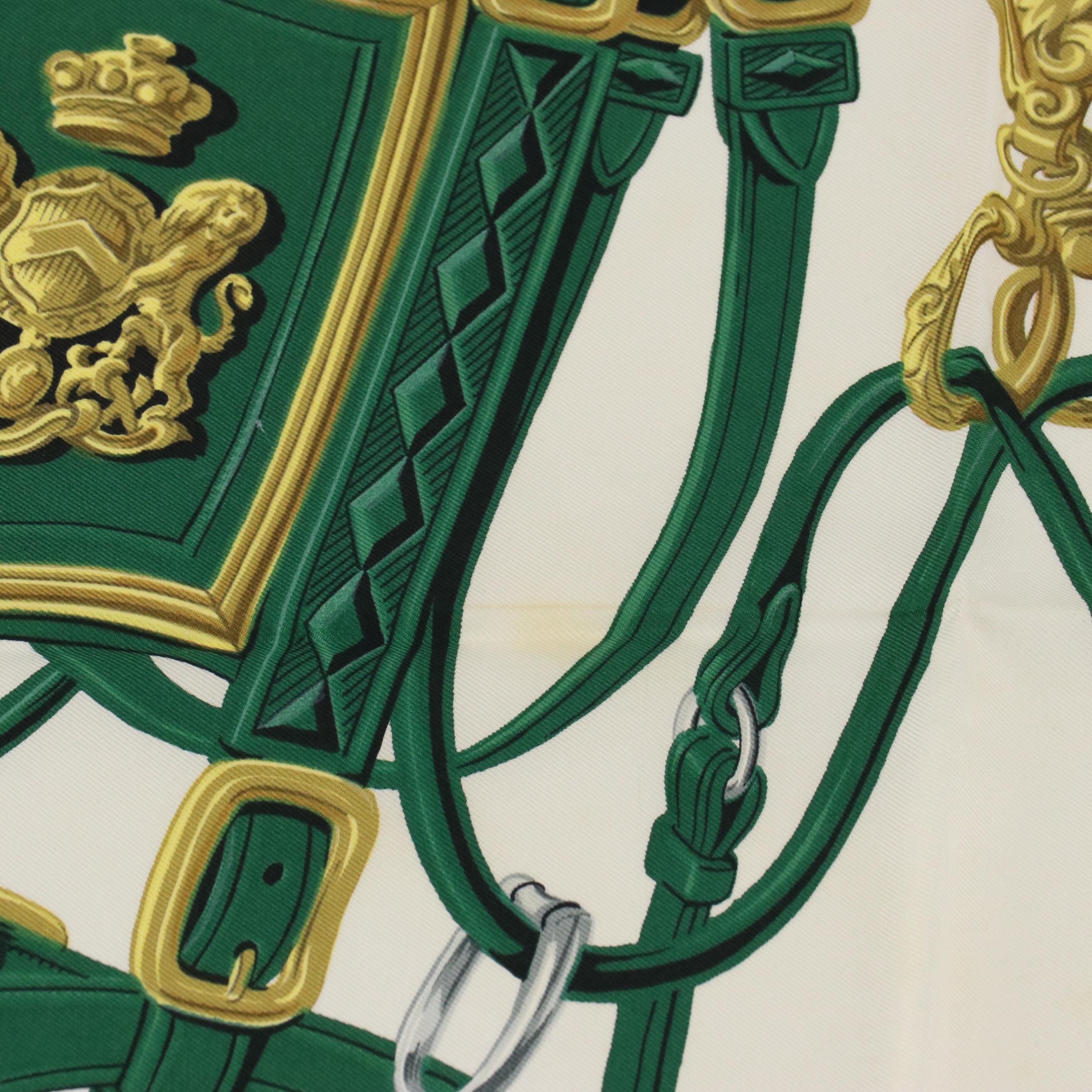 Hermès "Brides de Gala" Scarf 90 in Silk Twill