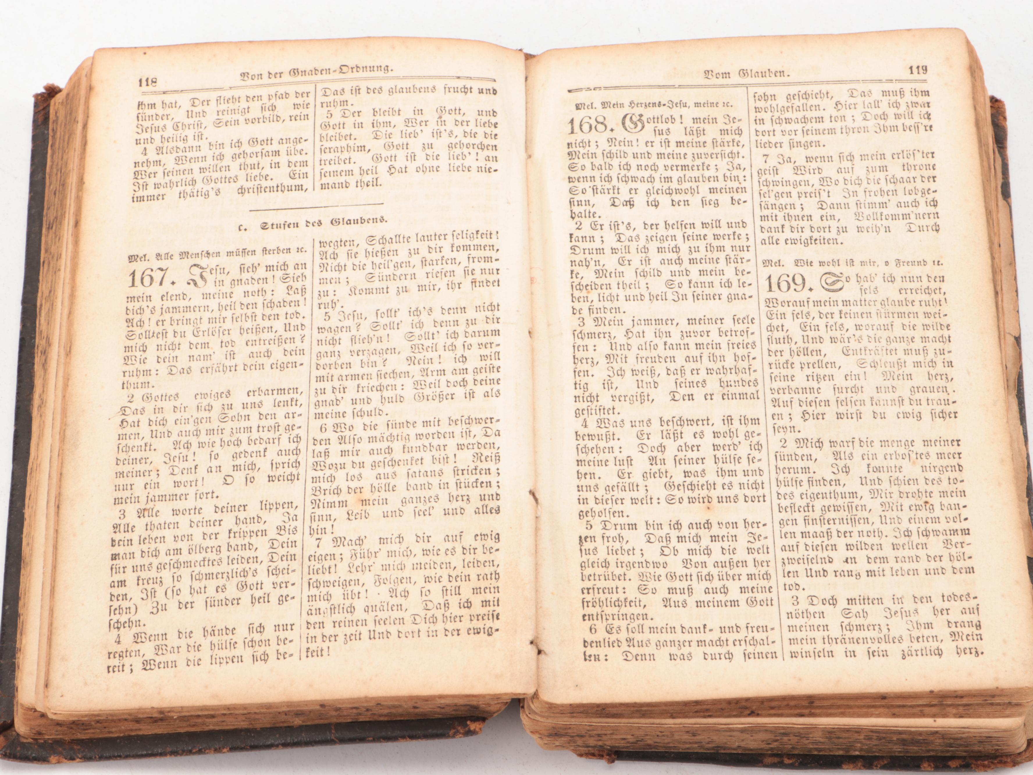 1933 Chicago World's Fair Postcards with Lutheran Hymnal