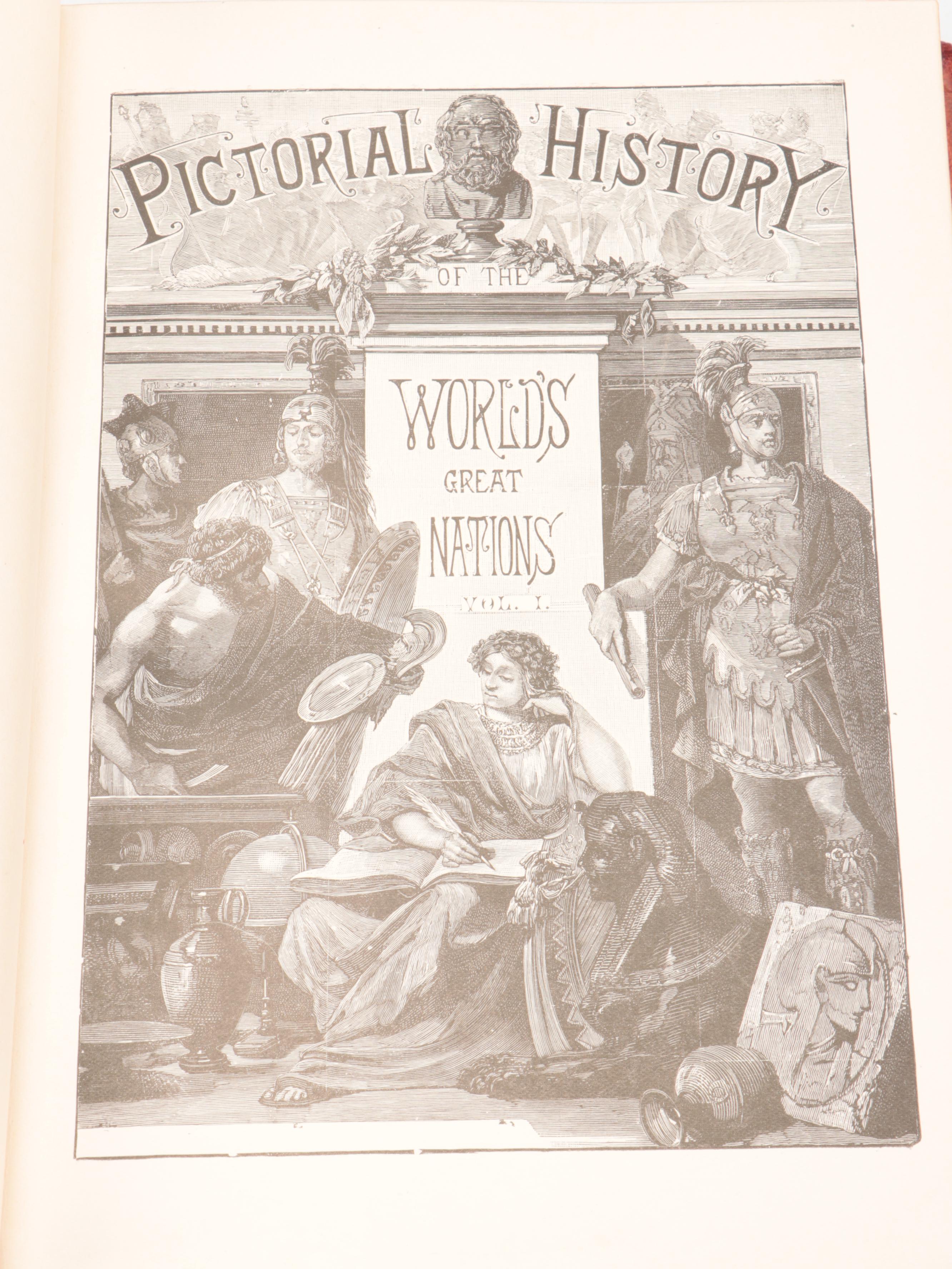 "A Pictorial History of the Great Nations" Vol. I by Charlotte M. Yonge, 1882