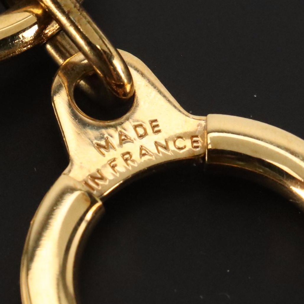 Louis Vuitton Small Gold Tone Key Ring