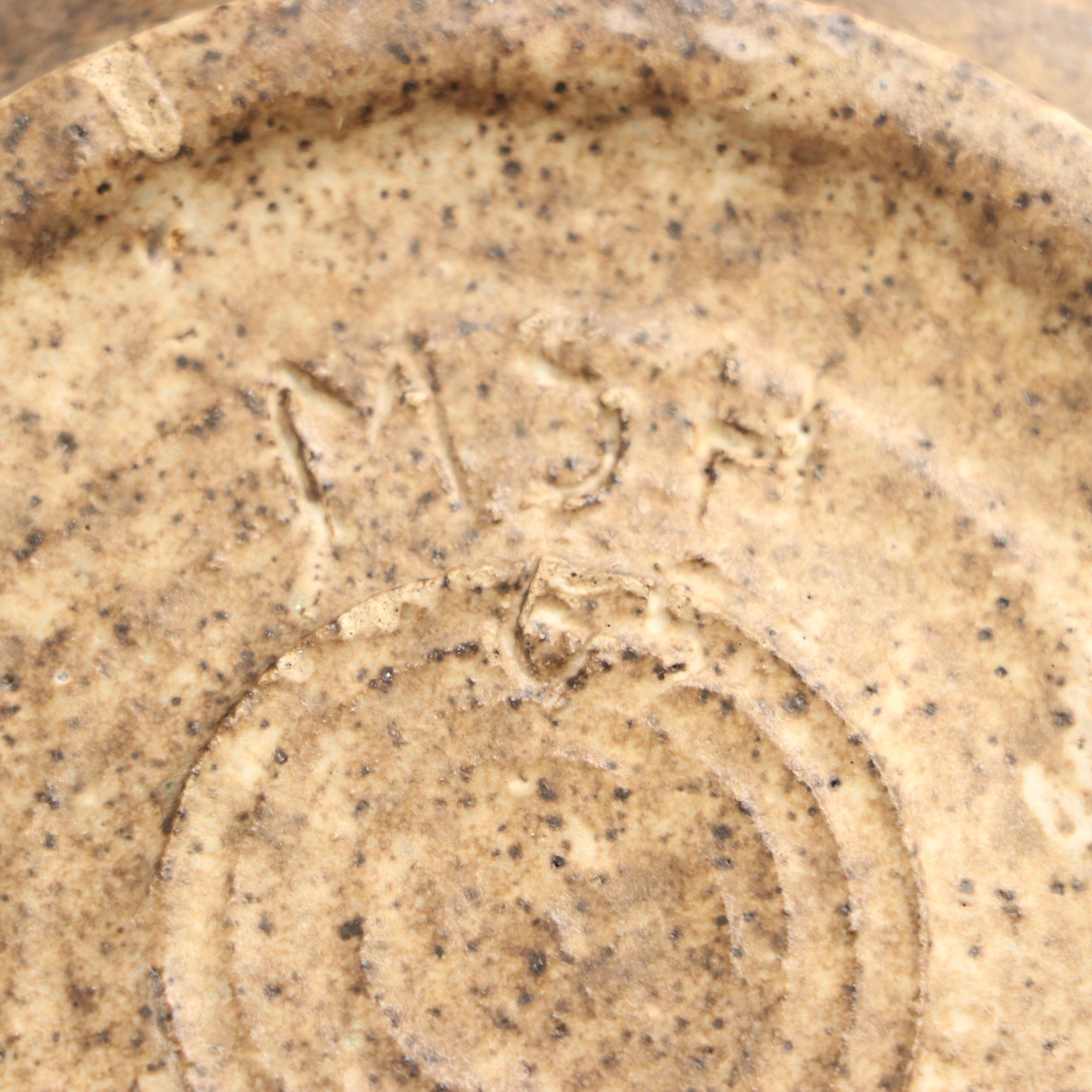 Studio Pottery Salt-Glazed Stoneware Bowls and Vase