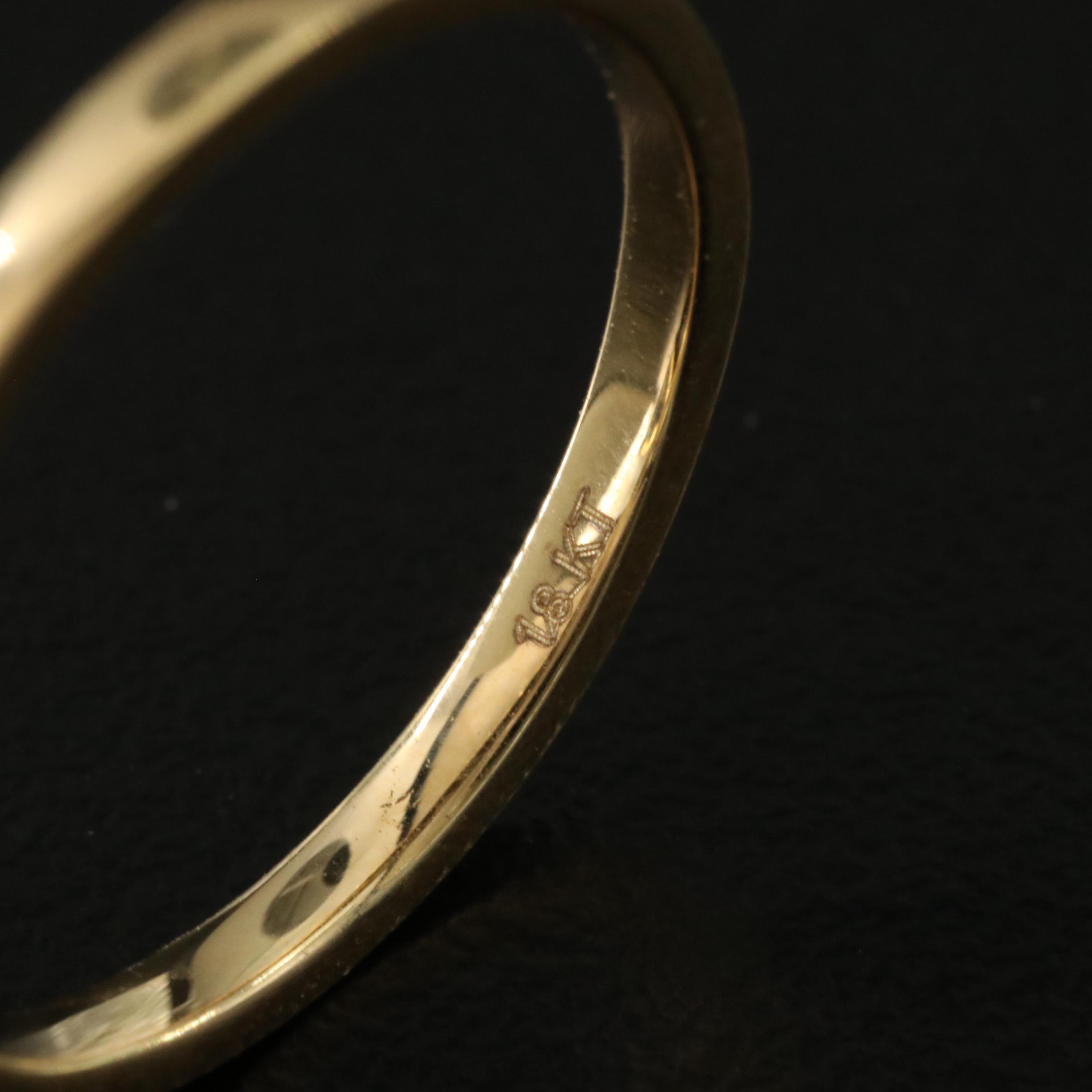 18K 3.78 CT Lab Grown Diamond Solitaire Ring with IGI Report