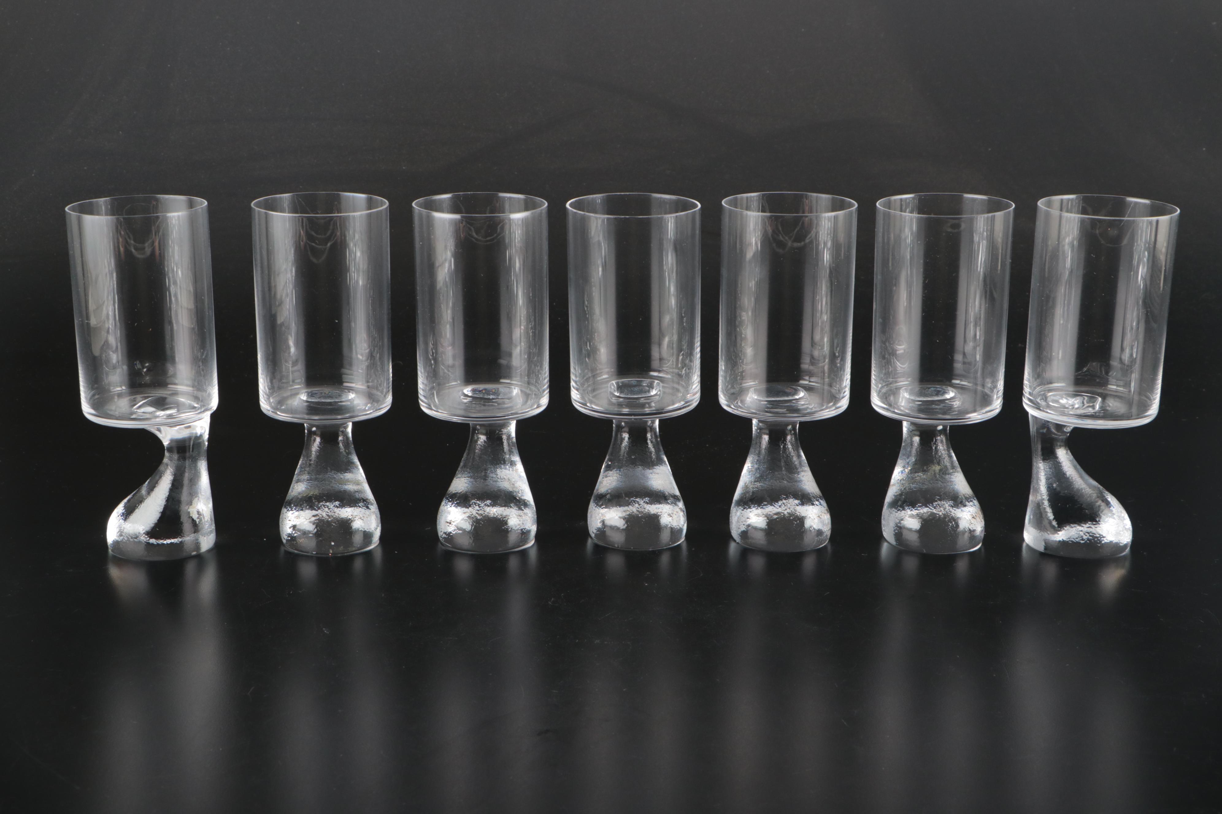 Joe Colombo "Asimmetrico" Drinking Glasses, 1964
