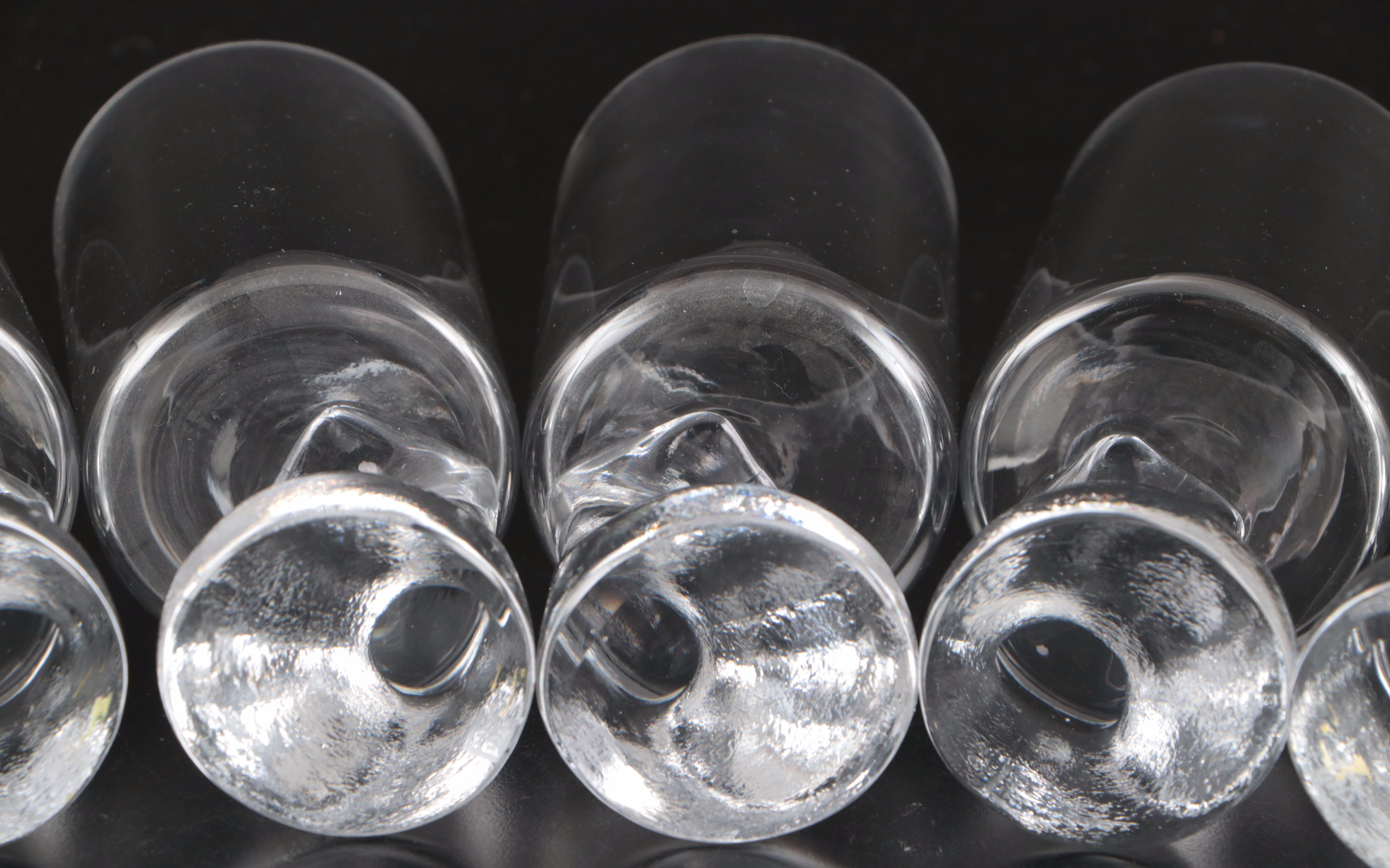 Joe Colombo "Asimmetrico" Drinking Glasses, 1964