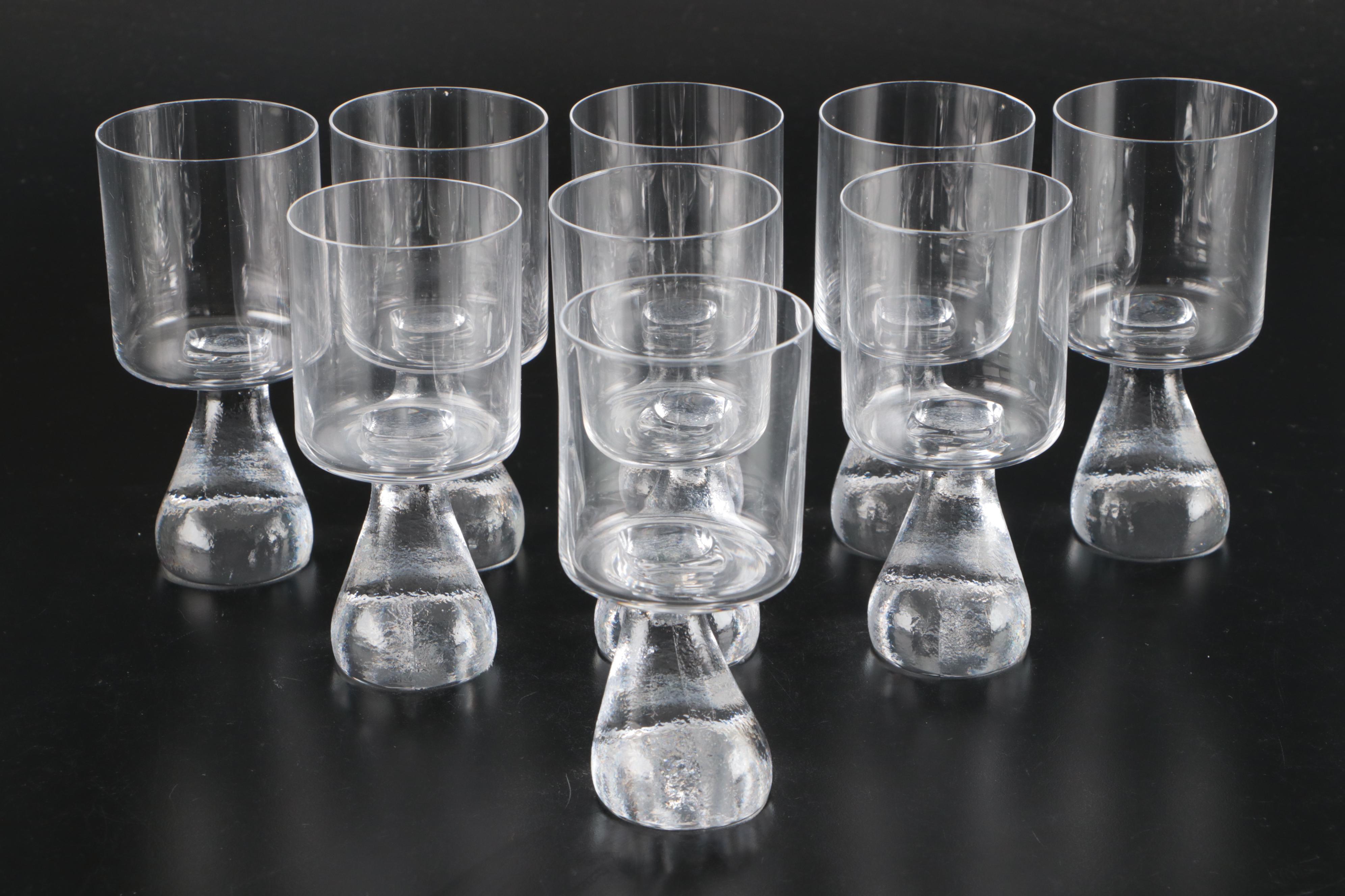 Joe Colombo "Asimmetrico" Drinking Glasses, 1964