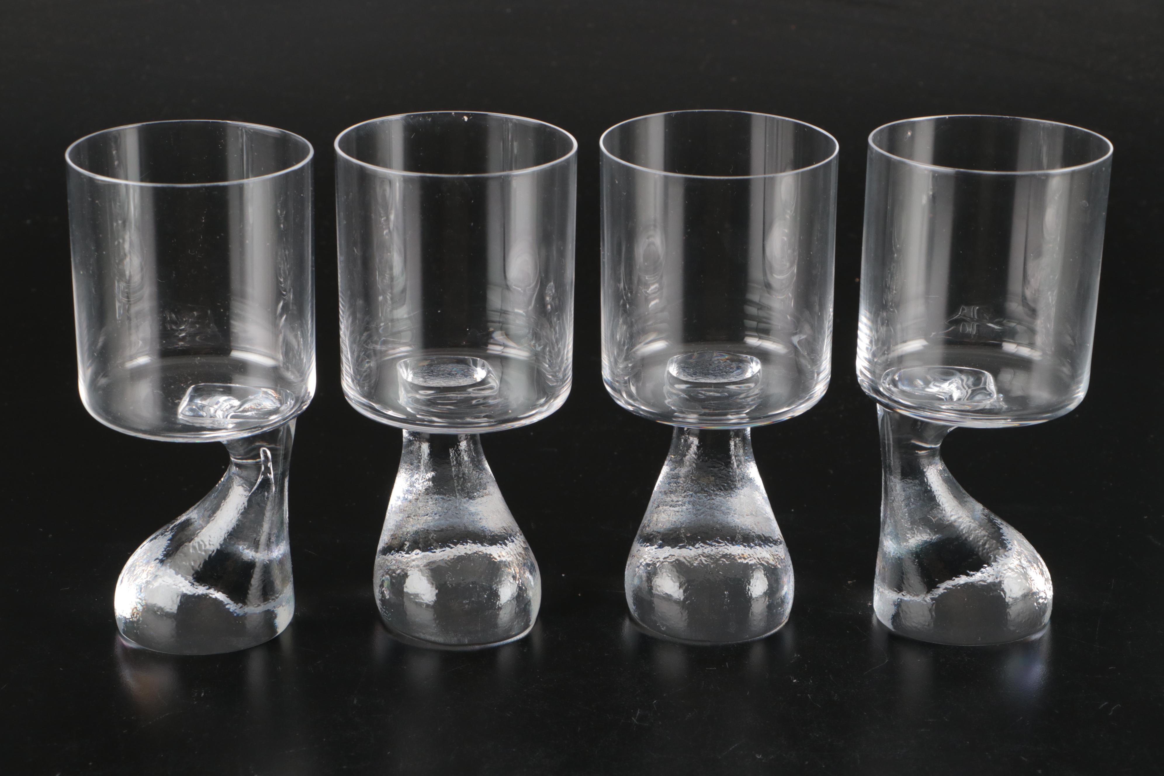 Joe Colombo "Asimmetrico" Drinking Glasses, 1964