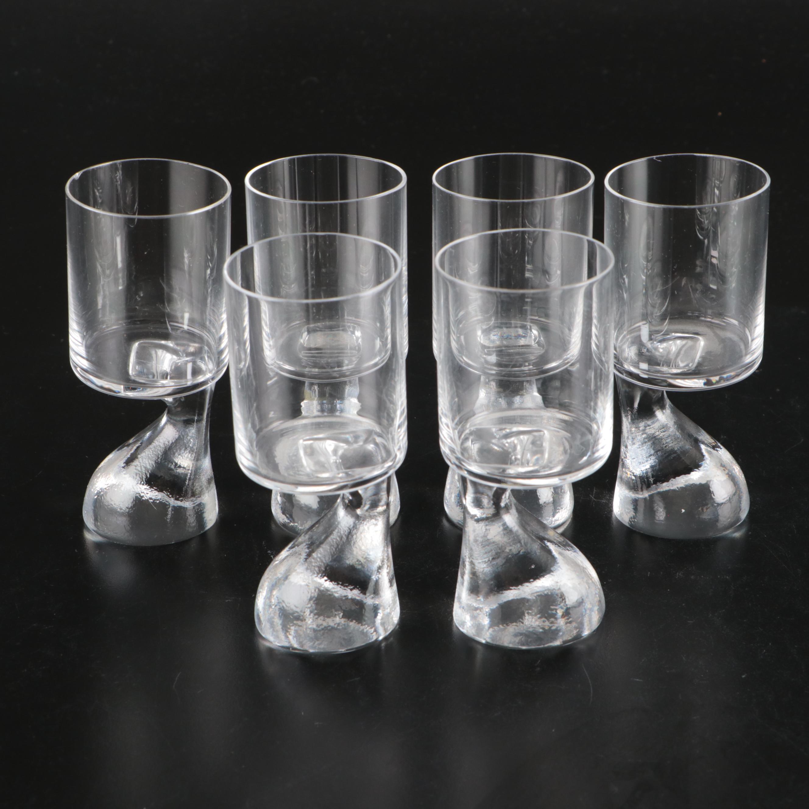 Joe Colombo "Asimmetrico" Drinking Glasses, 1964