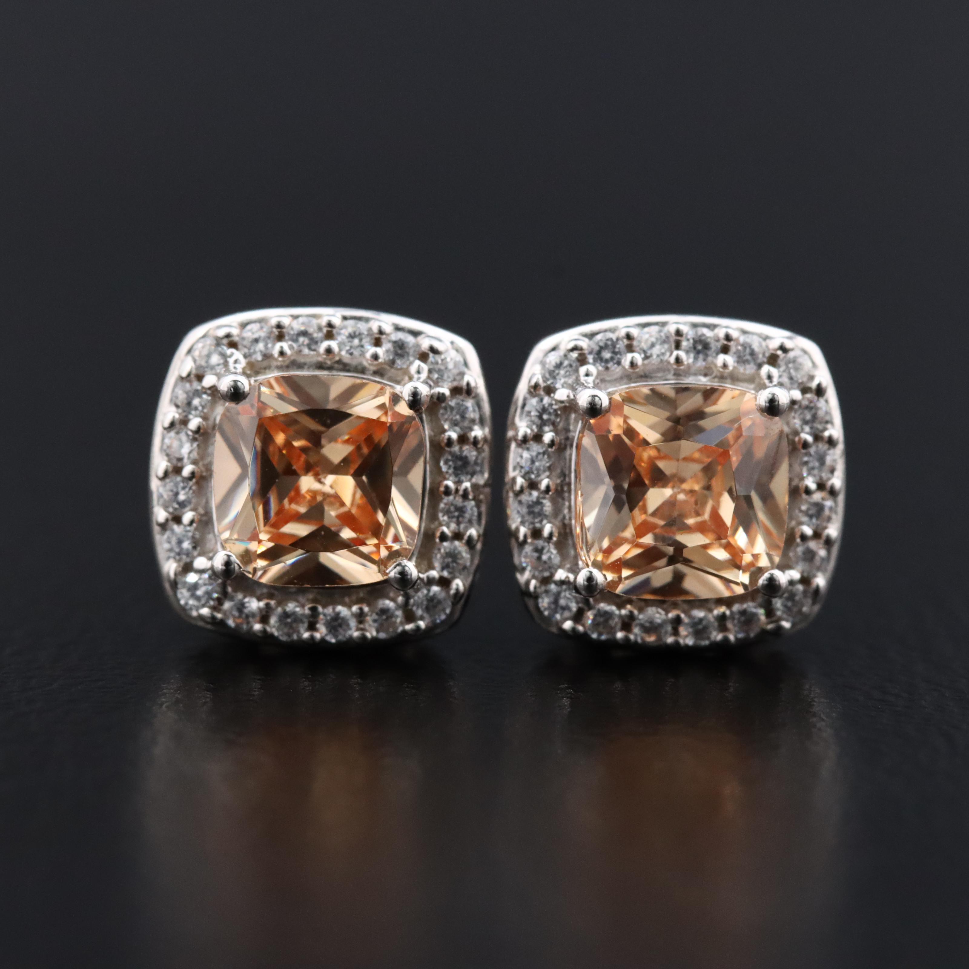 Sterling CZ Earrings