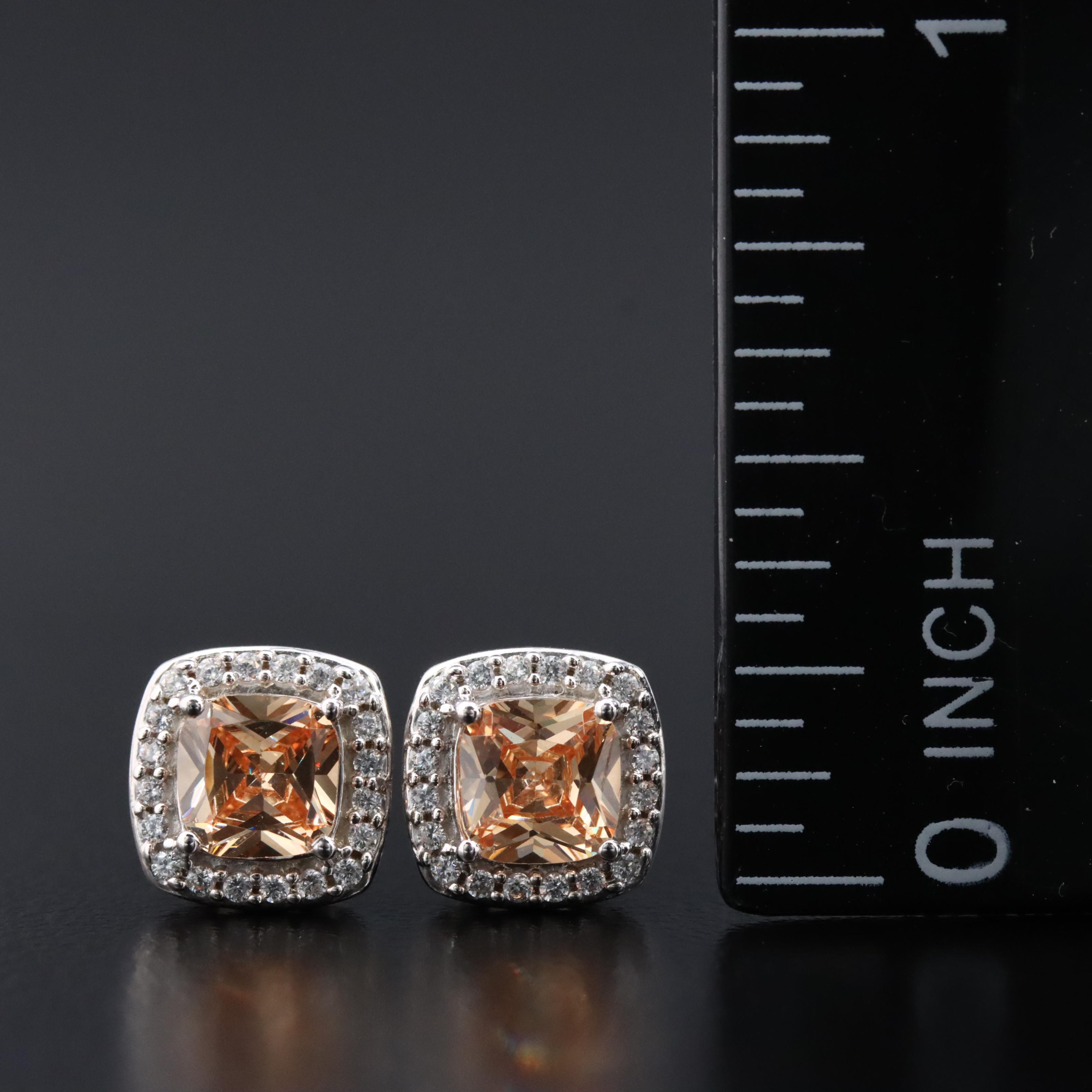 Sterling CZ Earrings