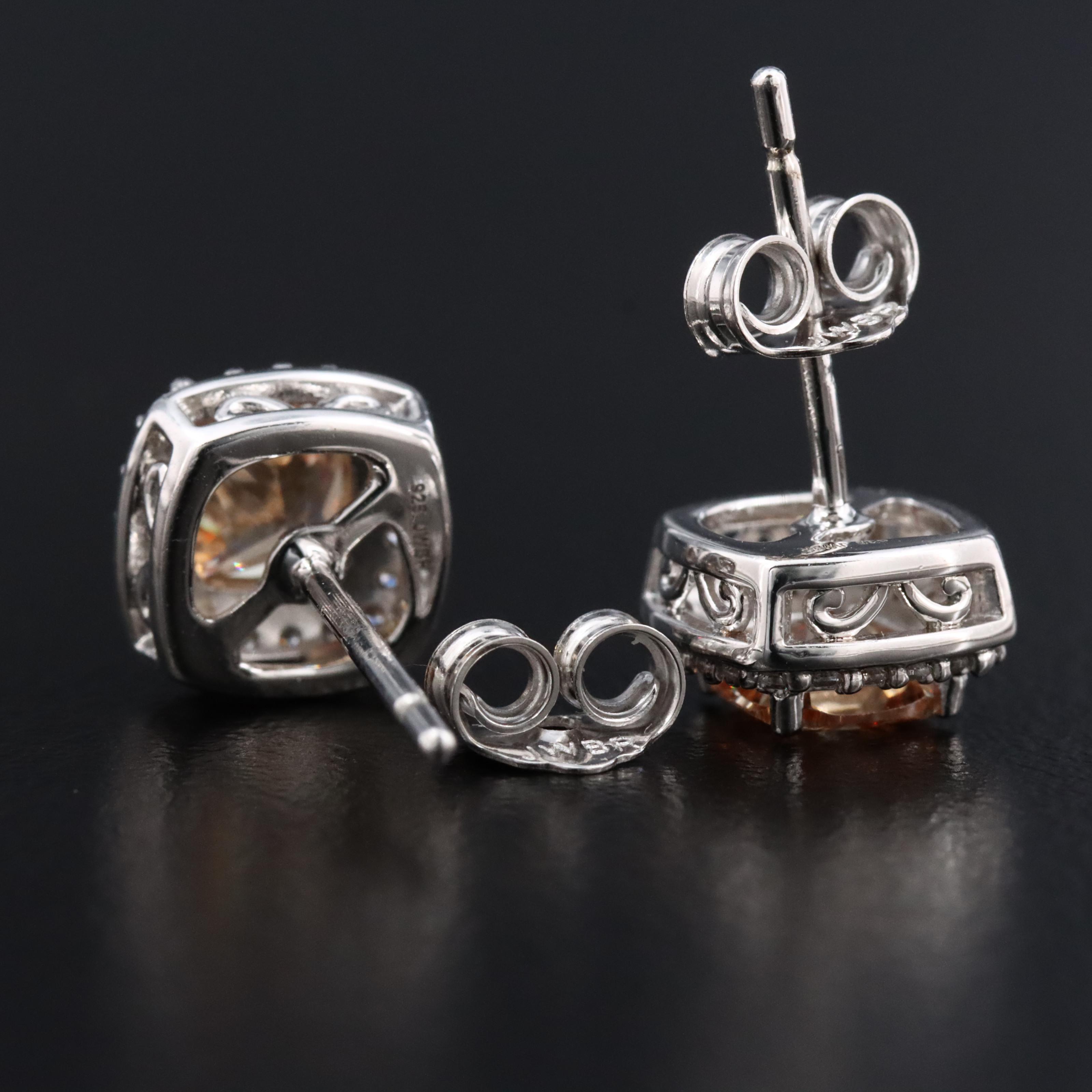 Sterling CZ Earrings