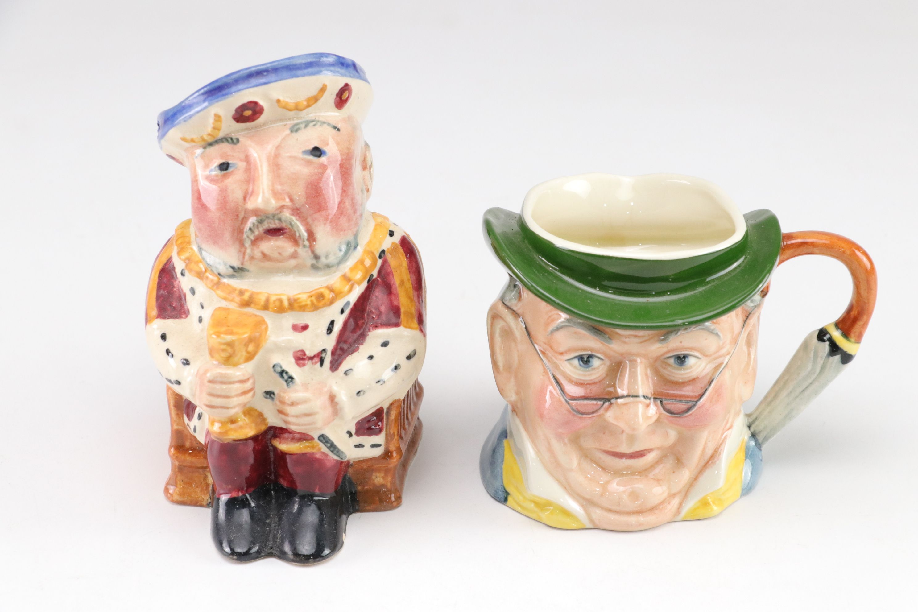 Six Beswick Collectors International Ceramic Christmas Mugs and More