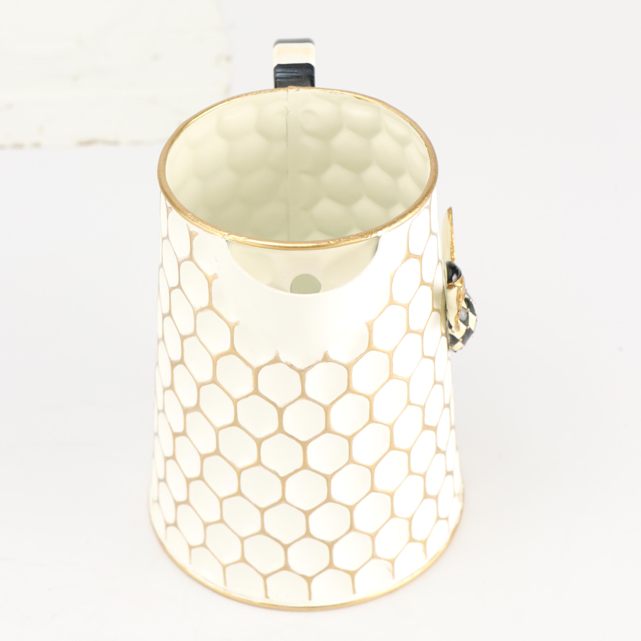 MacKenzie-Childs Honeycomb Tin Watering Can