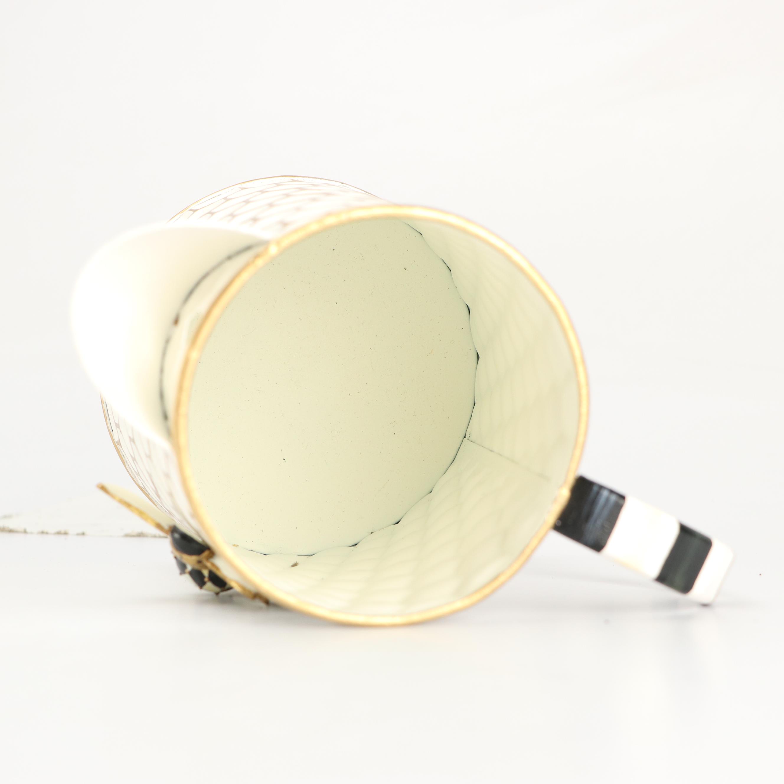 MacKenzie-Childs Honeycomb Tin Watering Can