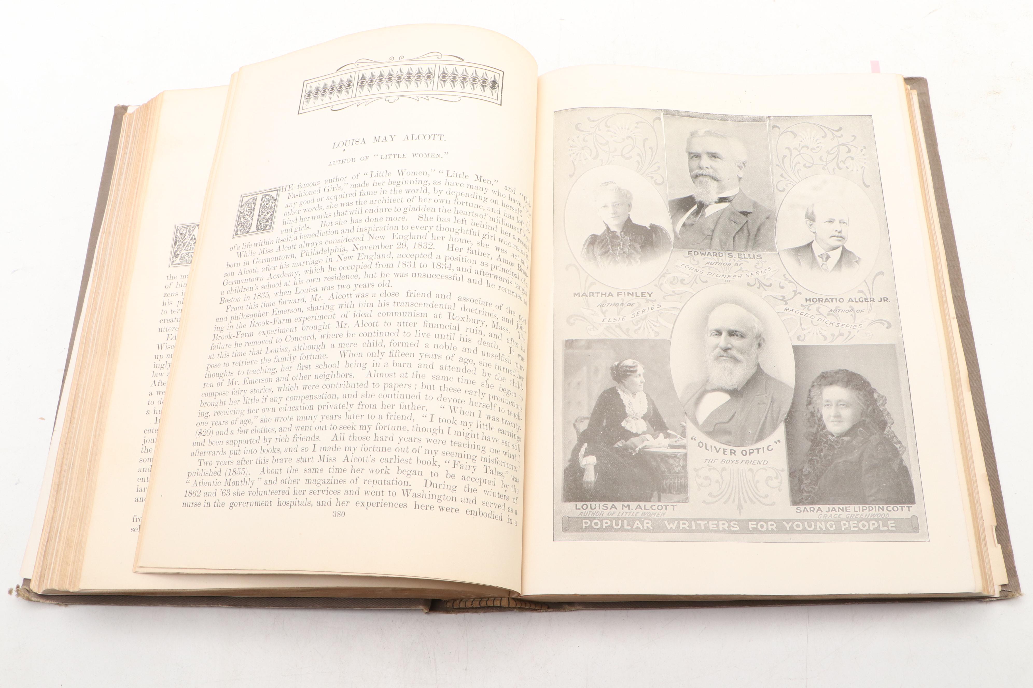 Illustrated "Shepp's Literary World" Edited by Birdsall and Jones, 1897