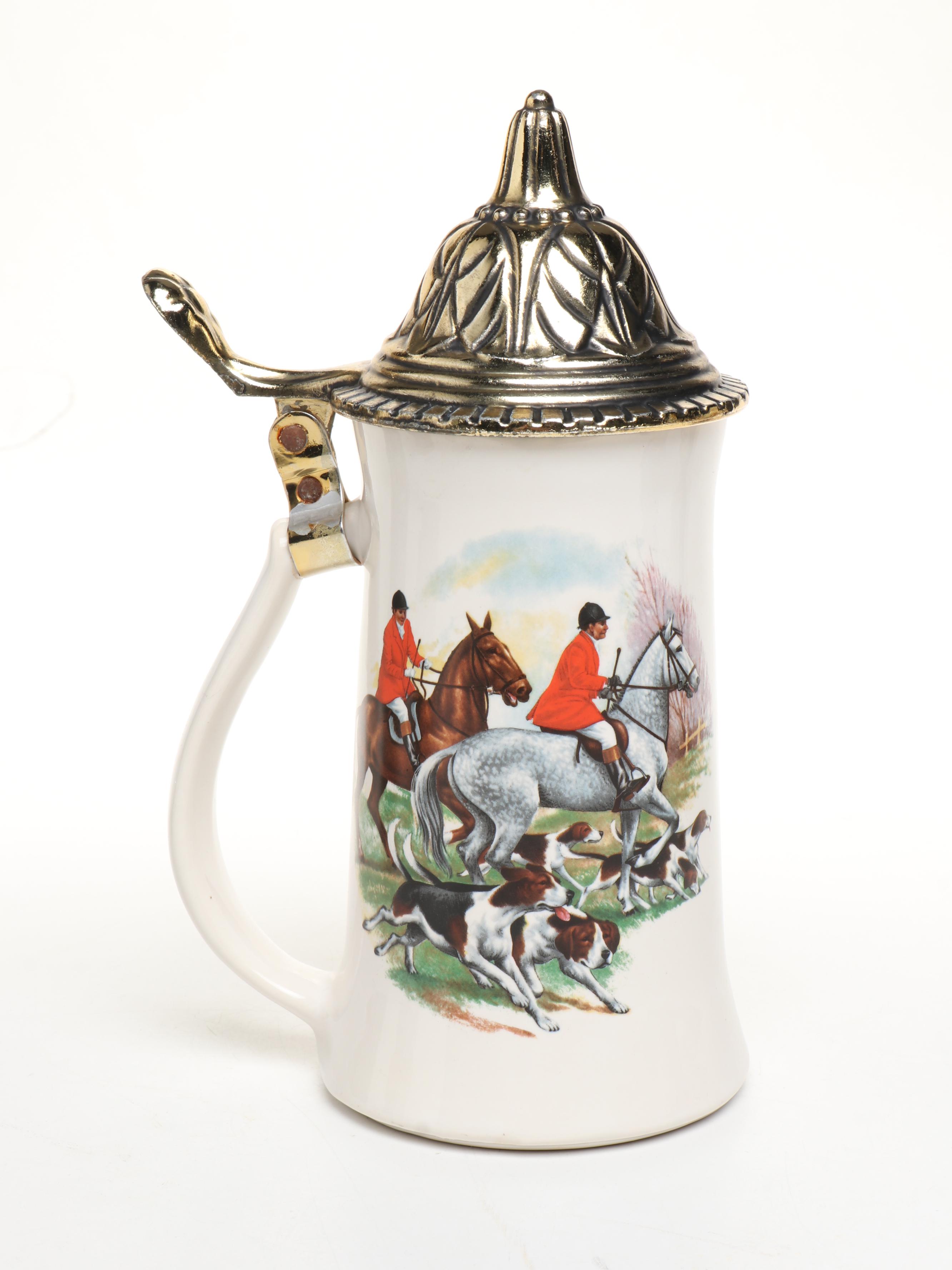 Ceramarte for Avon, King, Bradford Exchange, More Ceramic Beer Steins