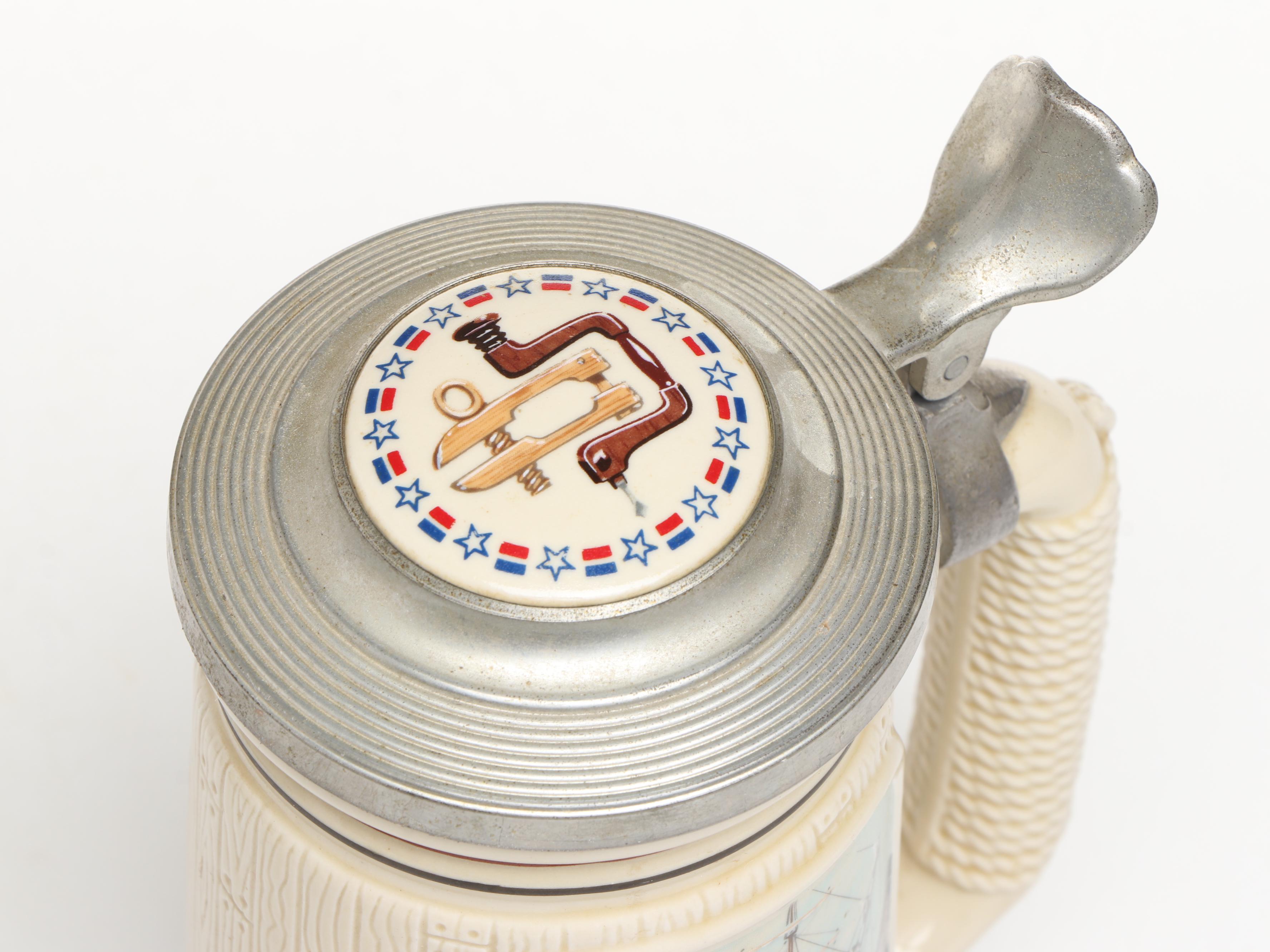 Ceramarte for Avon, King, Bradford Exchange, More Ceramic Beer Steins