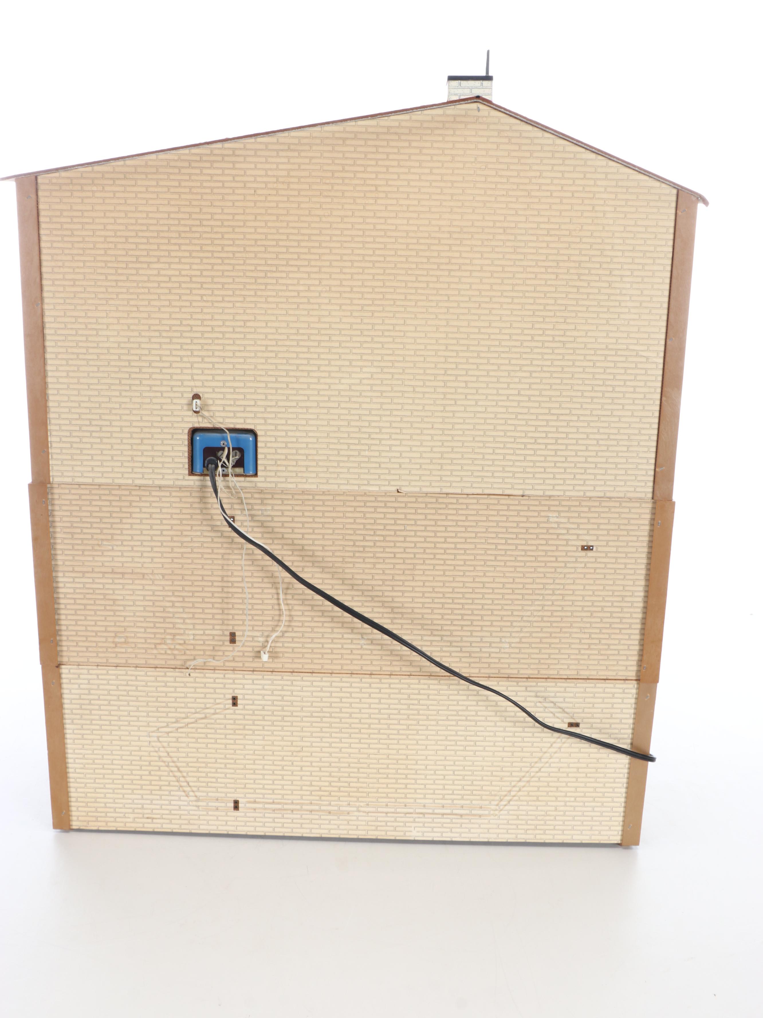 Lundby Dollhouse with Furniture, Doll, and More Accessories, Mid to Late 20th C.