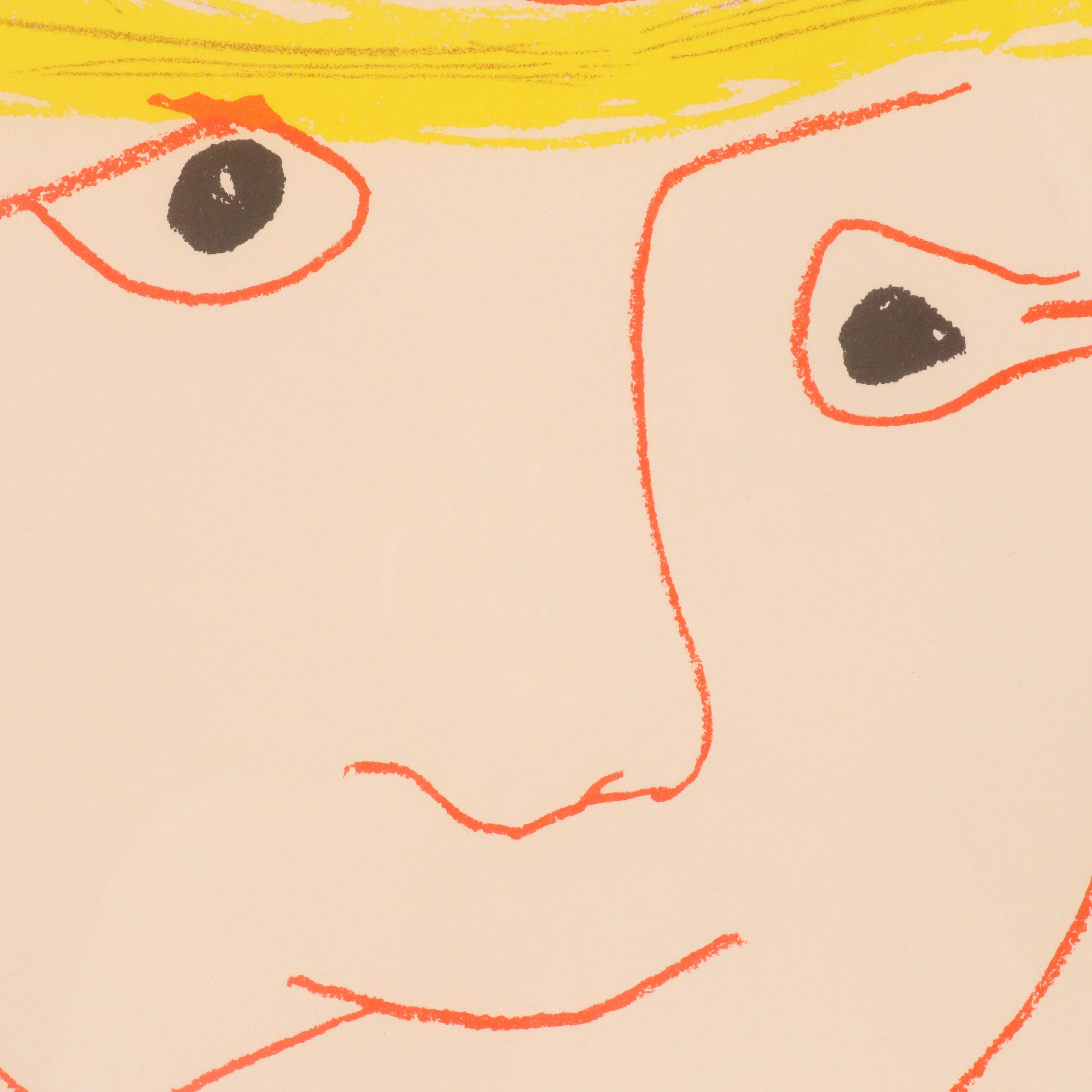 Collector's Guild Pablo Picasso Color Lithograph "Young Spanish Peasant," 1971