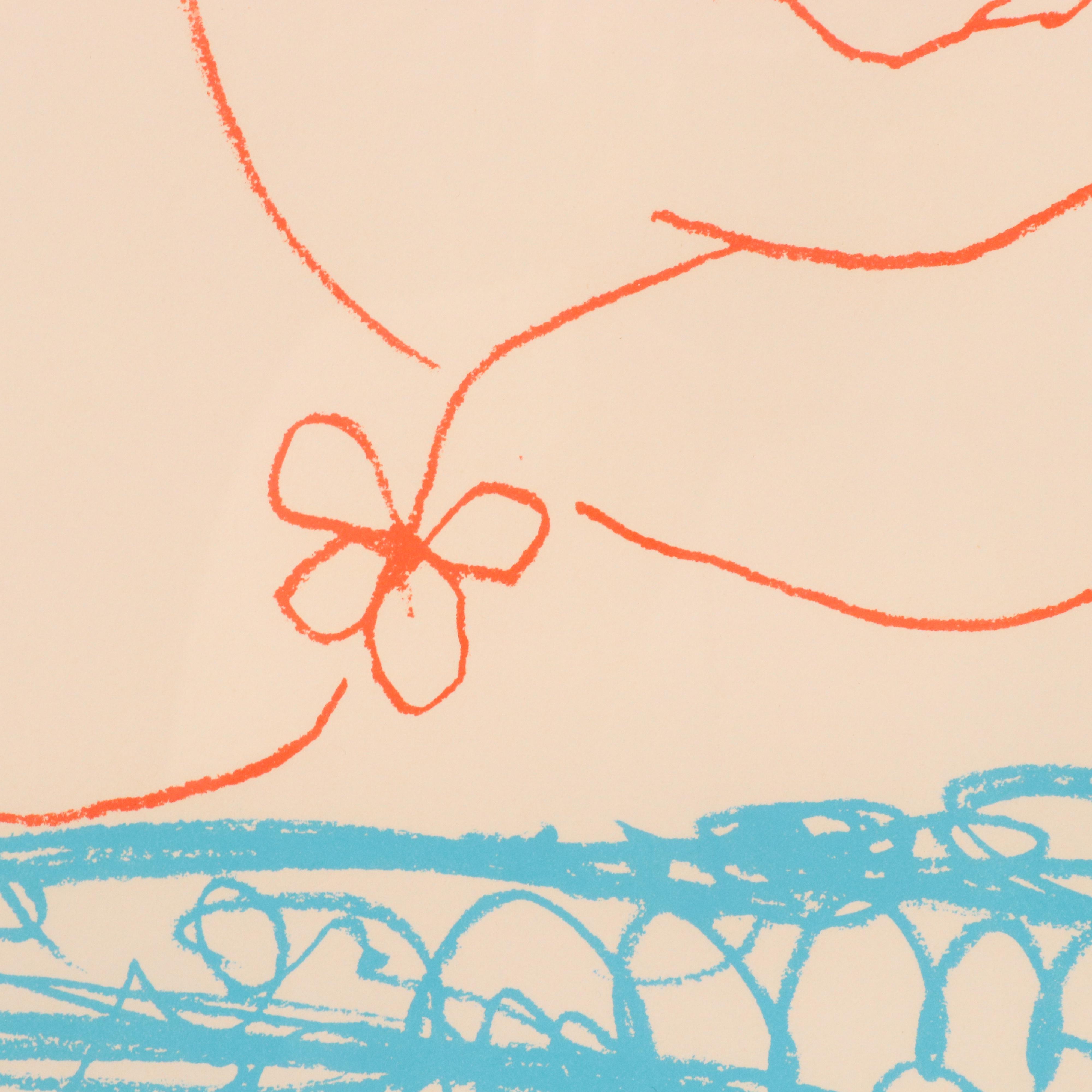 Collector's Guild Pablo Picasso Color Lithograph "Young Spanish Peasant," 1971