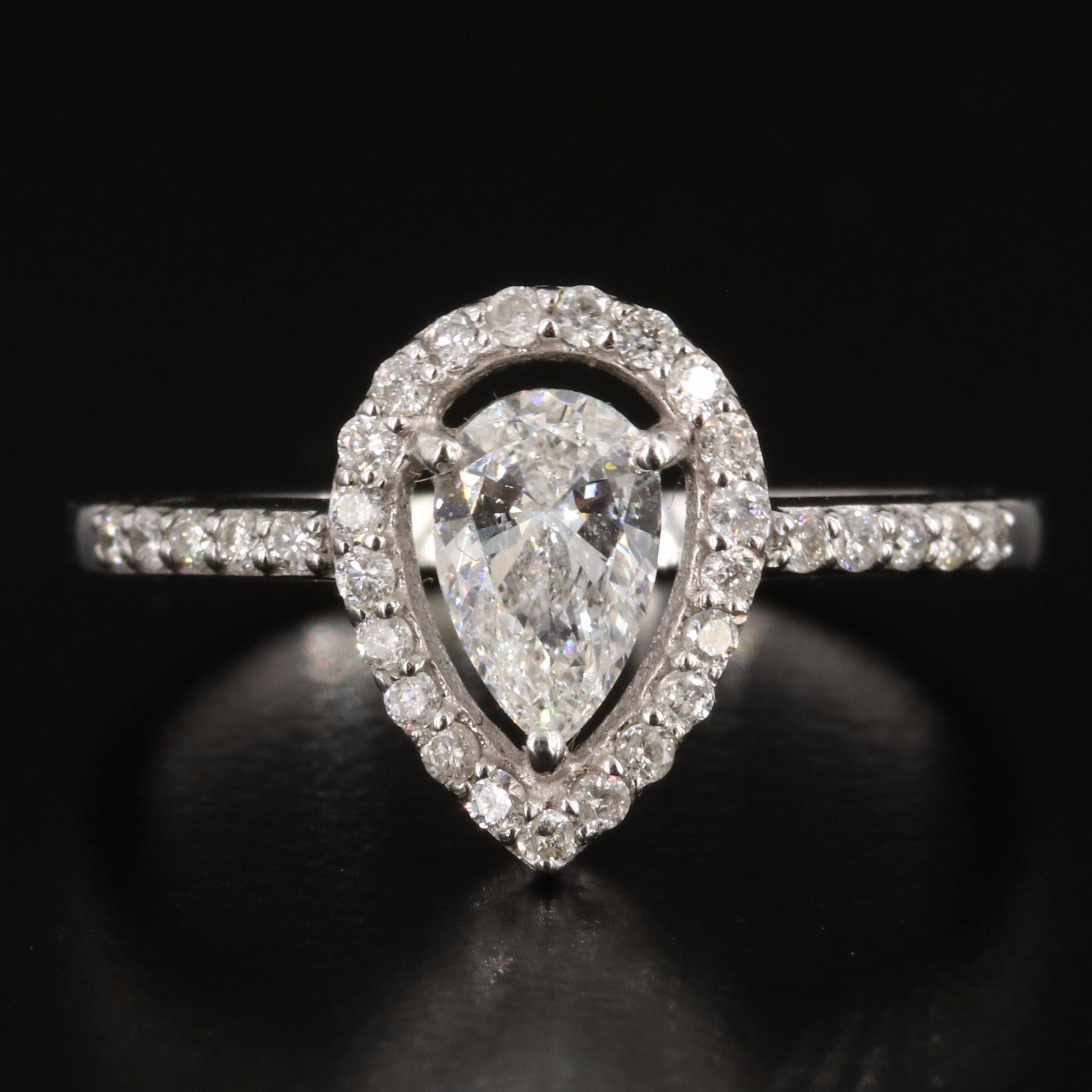 18K 0.64 CTW Diamond Ring