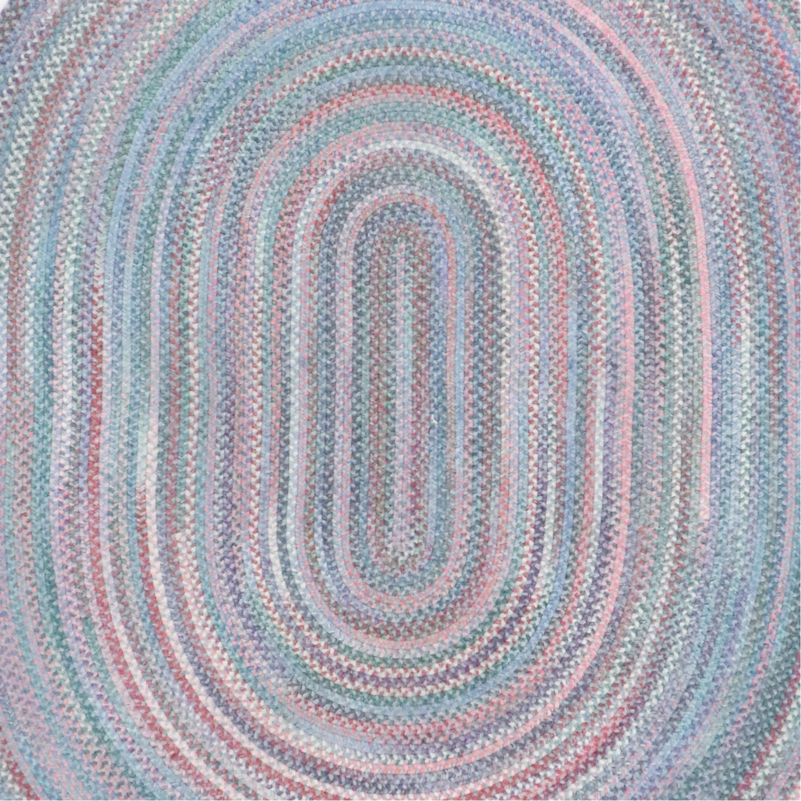 4'5 x 9'1 Handmade Braided Area Rug