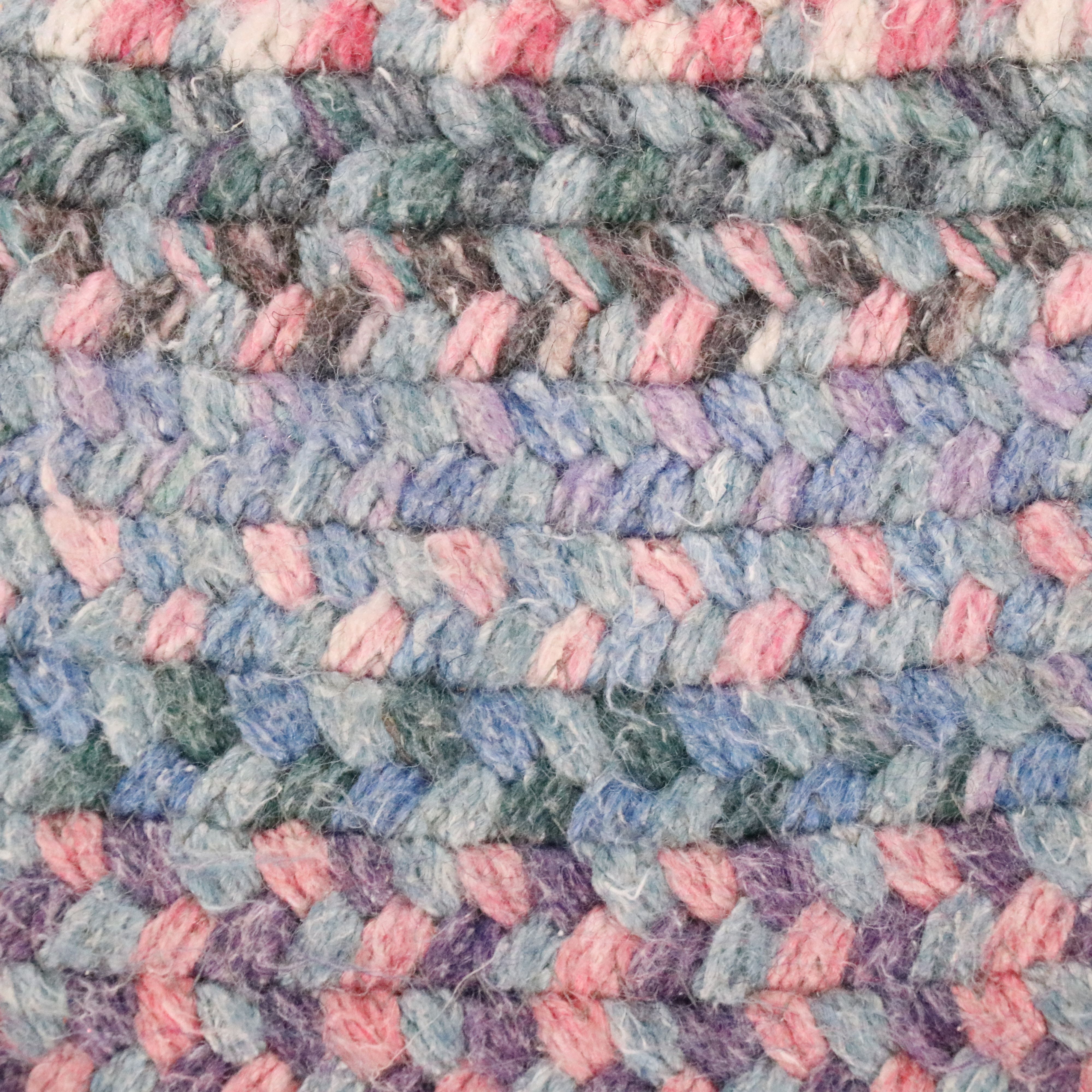 4'5 x 9'1 Handmade Braided Area Rug