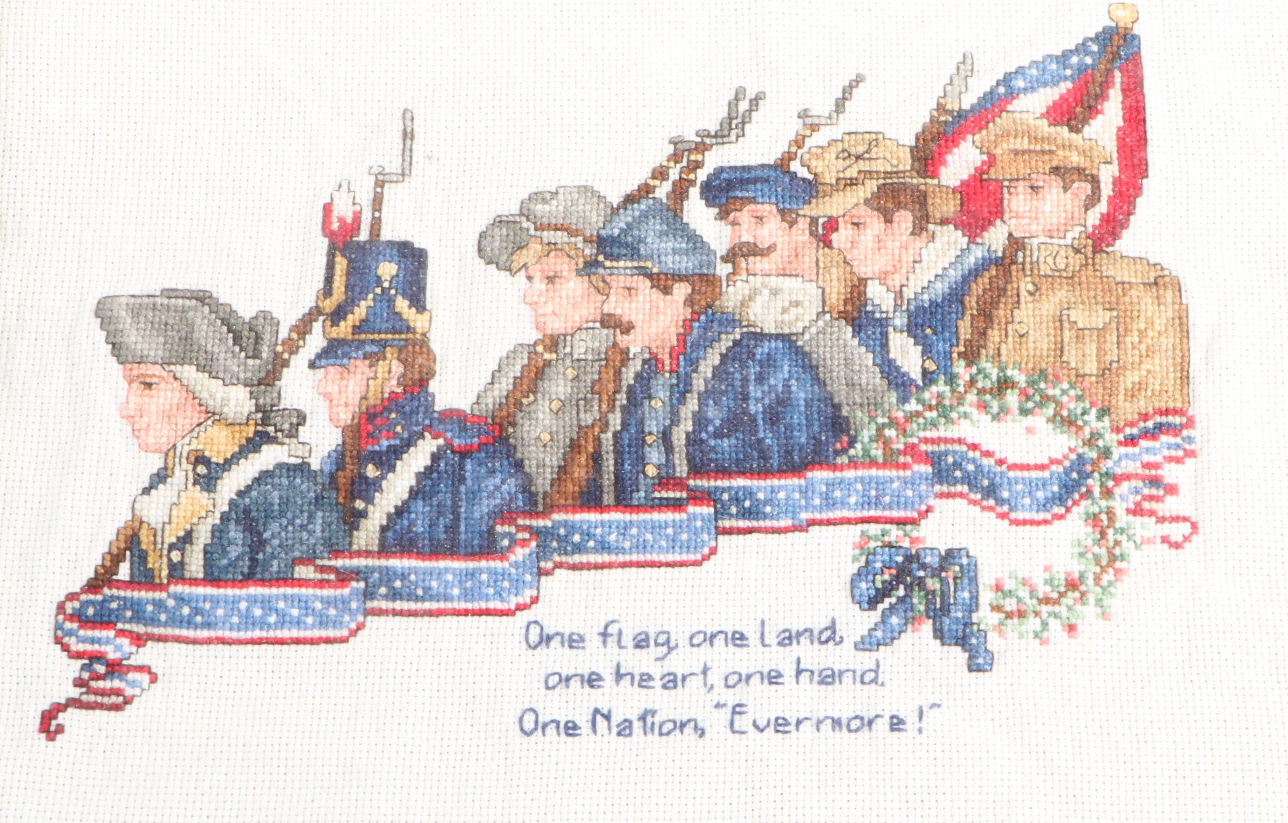 WWII Era Hand-Tinted Solider Portrait with Ensemble Medals and More