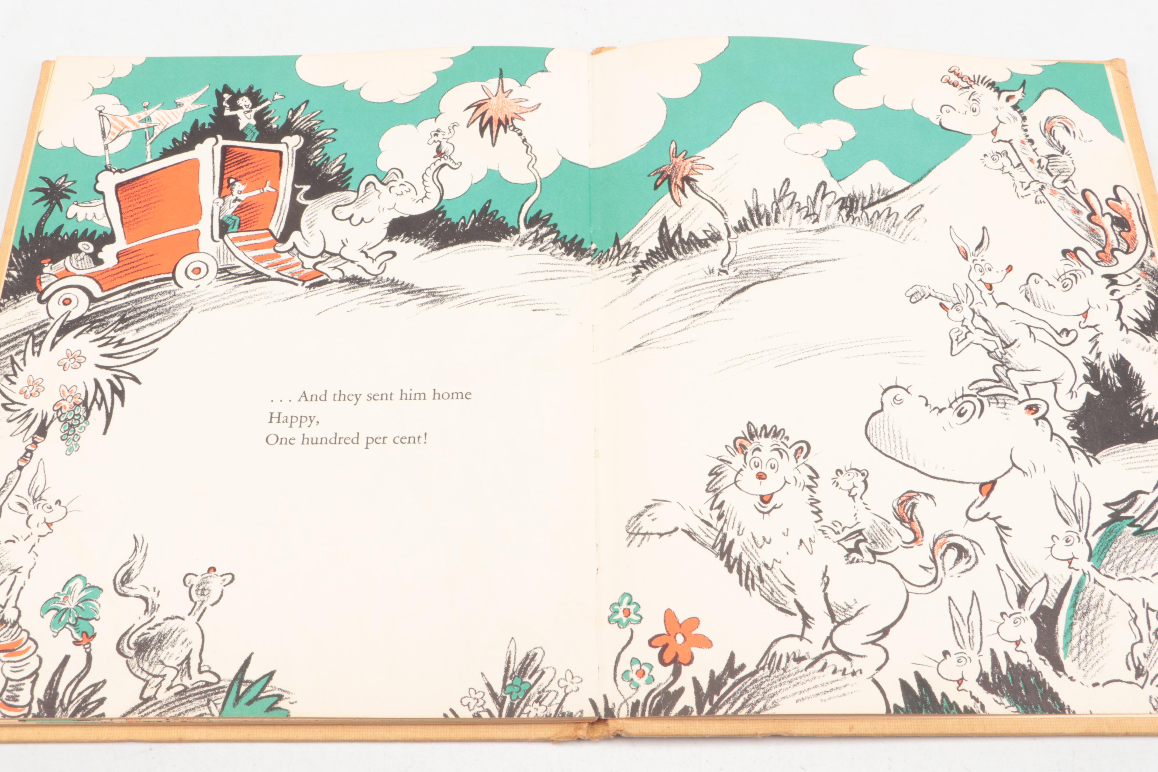 Illustrated "Horton Hatches the Egg" by Dr. Seuss, 1940