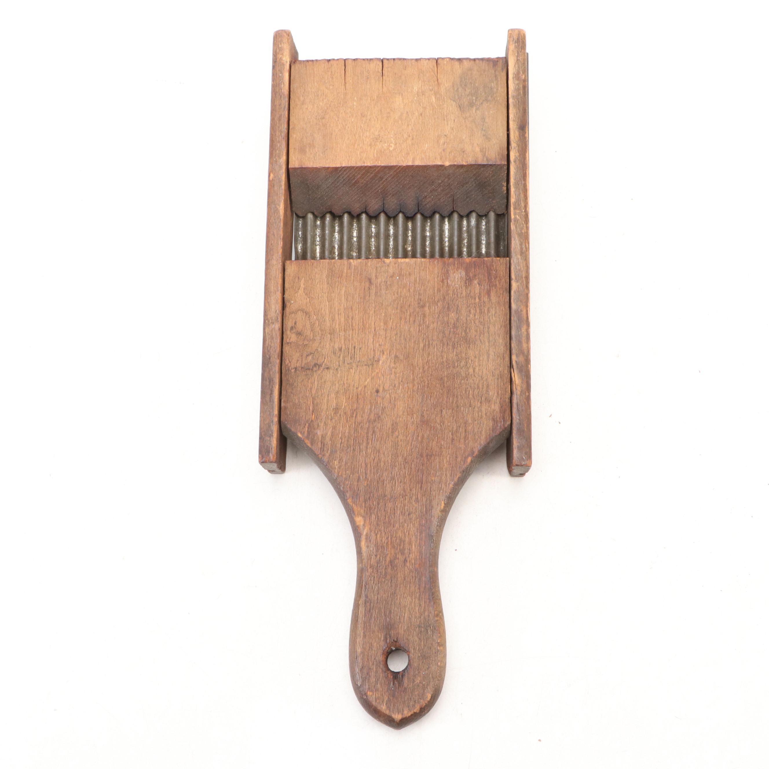 Railroad Car Window Opener, Antique Leather Splitter, Cabbage Shredder, More