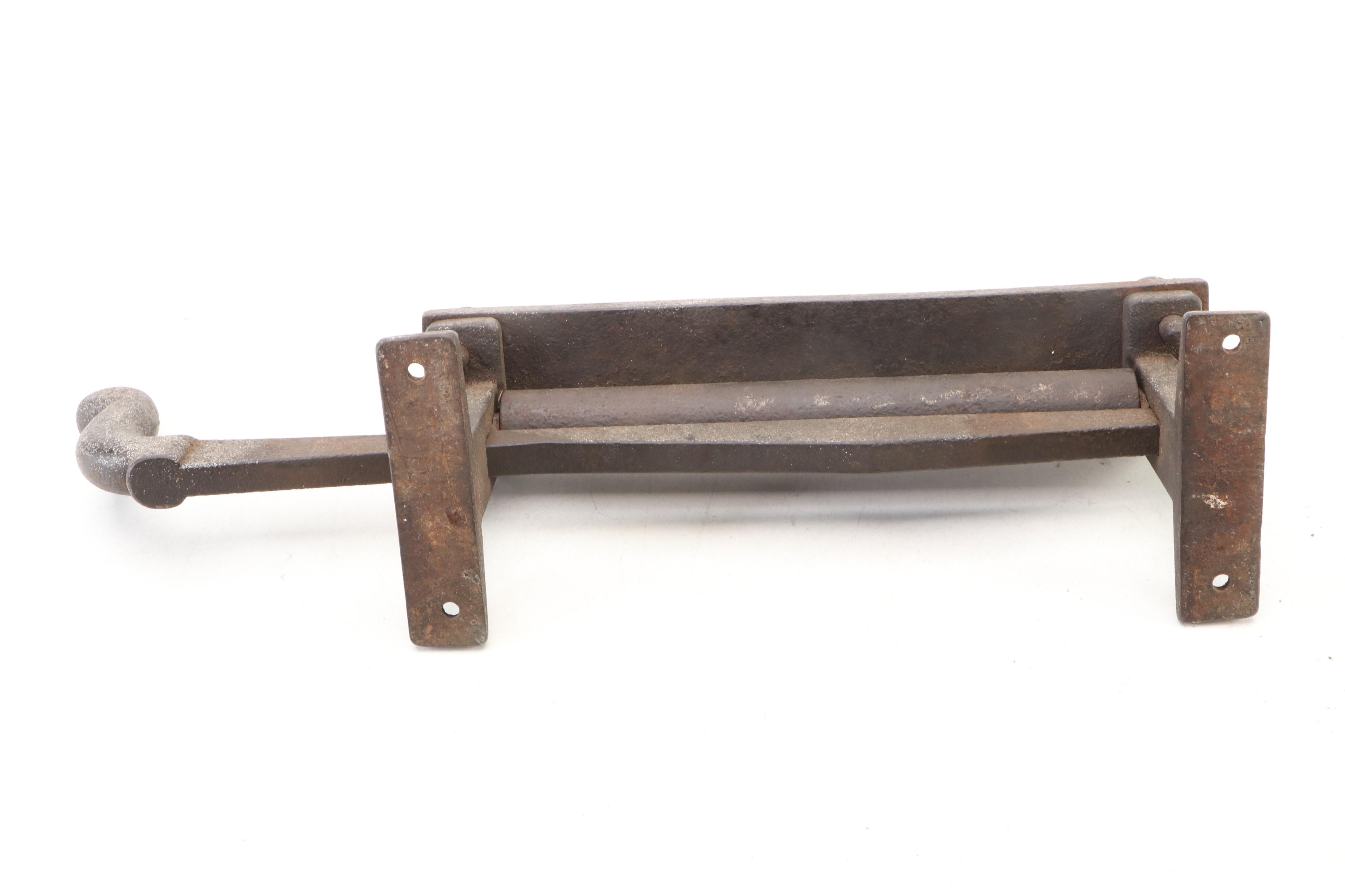 Railroad Car Window Opener, Antique Leather Splitter, Cabbage Shredder, More