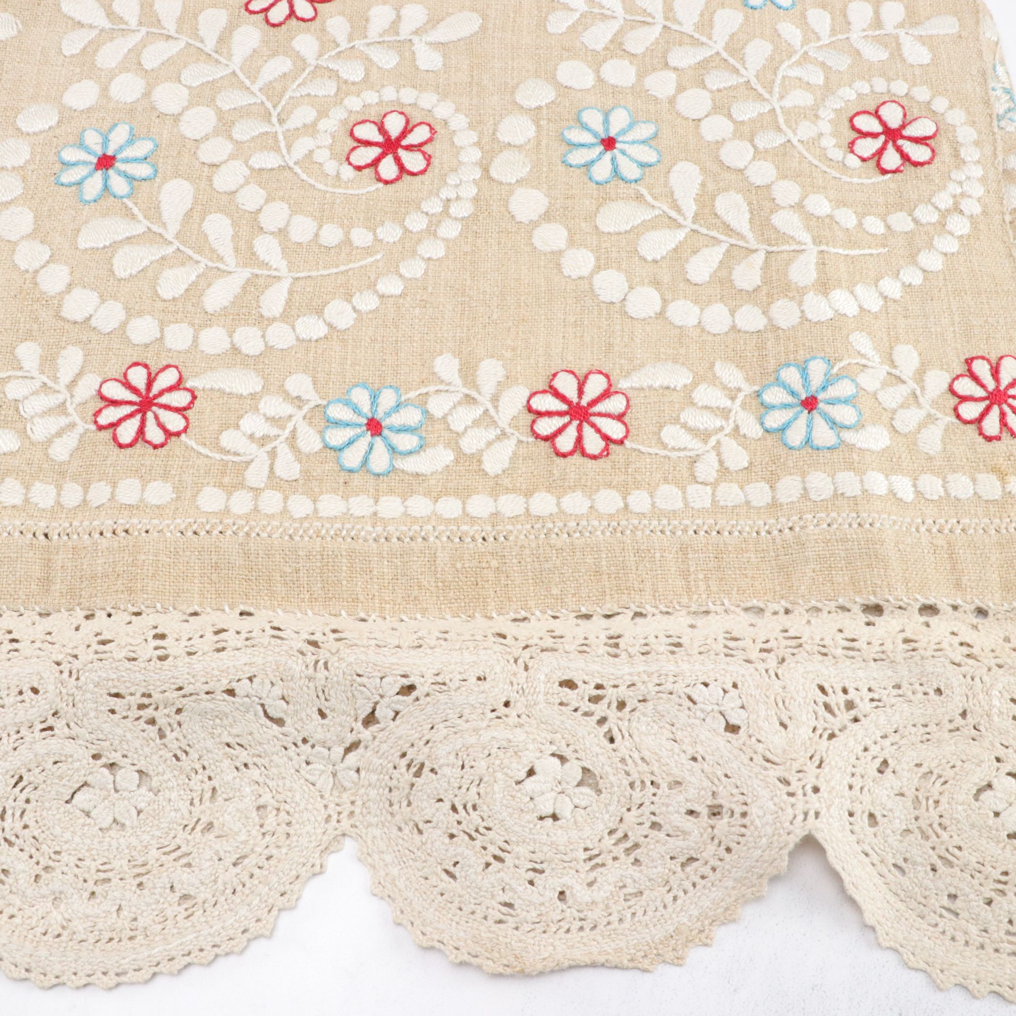 Woven and Embroidered Table Linens