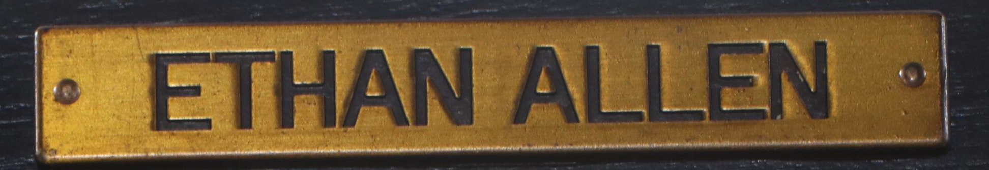 Set of Six Ethan Allen "Margaux" Contemporary Painted Maple Side Chairs