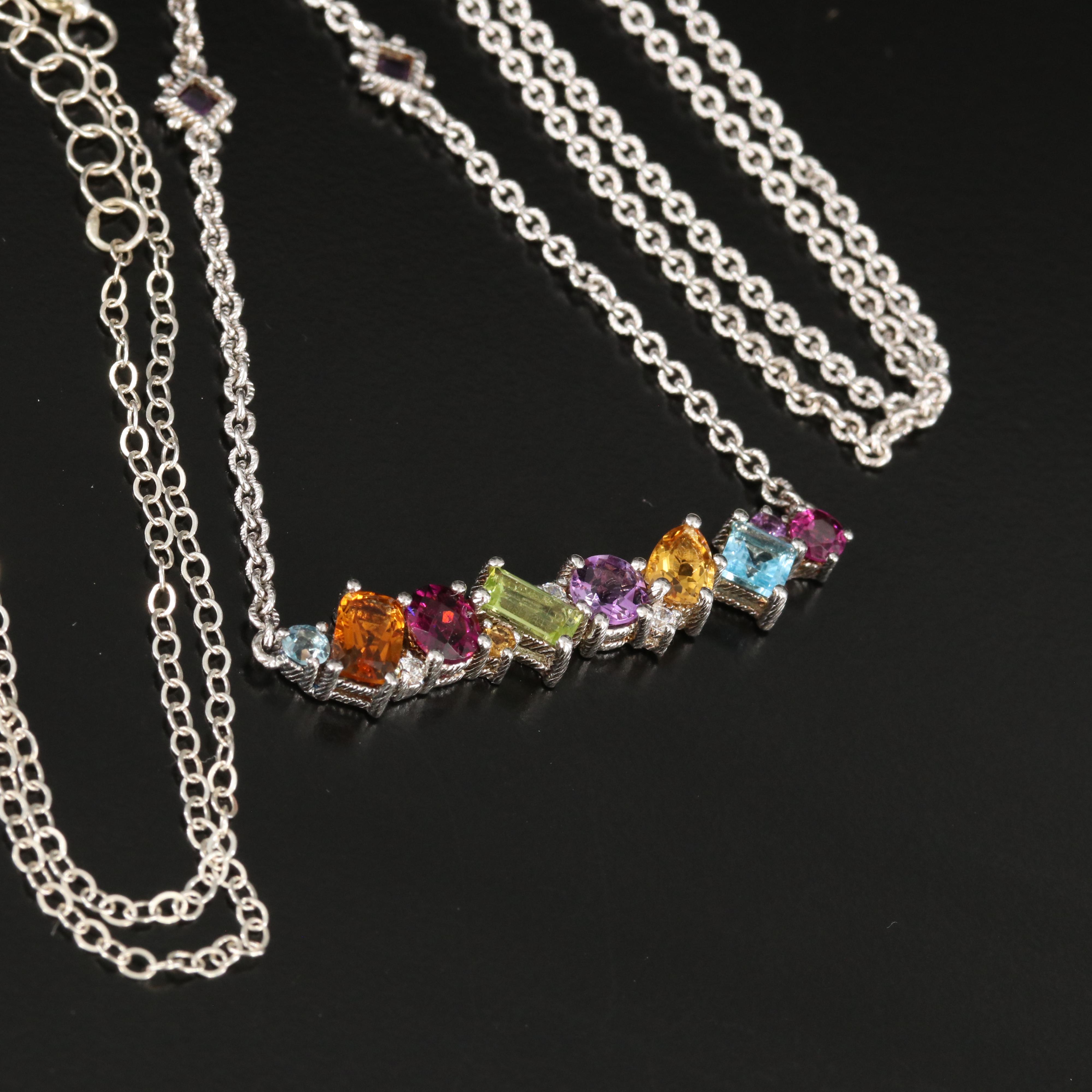 Collection of Sterling Jewelry Featuring Judith Ripka