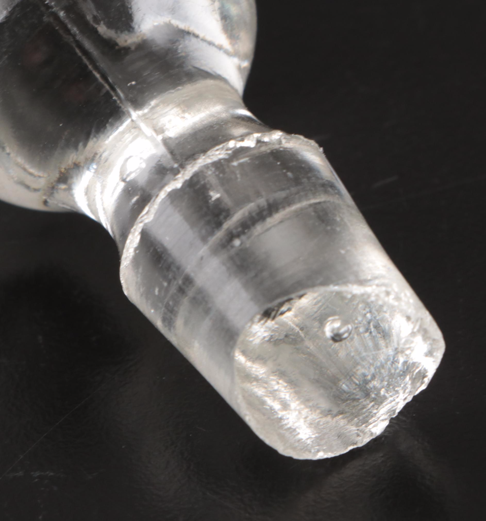 Anchor Hocking Cruet with Other Cut Crystal and Glassware, Mid/Late 20th C.