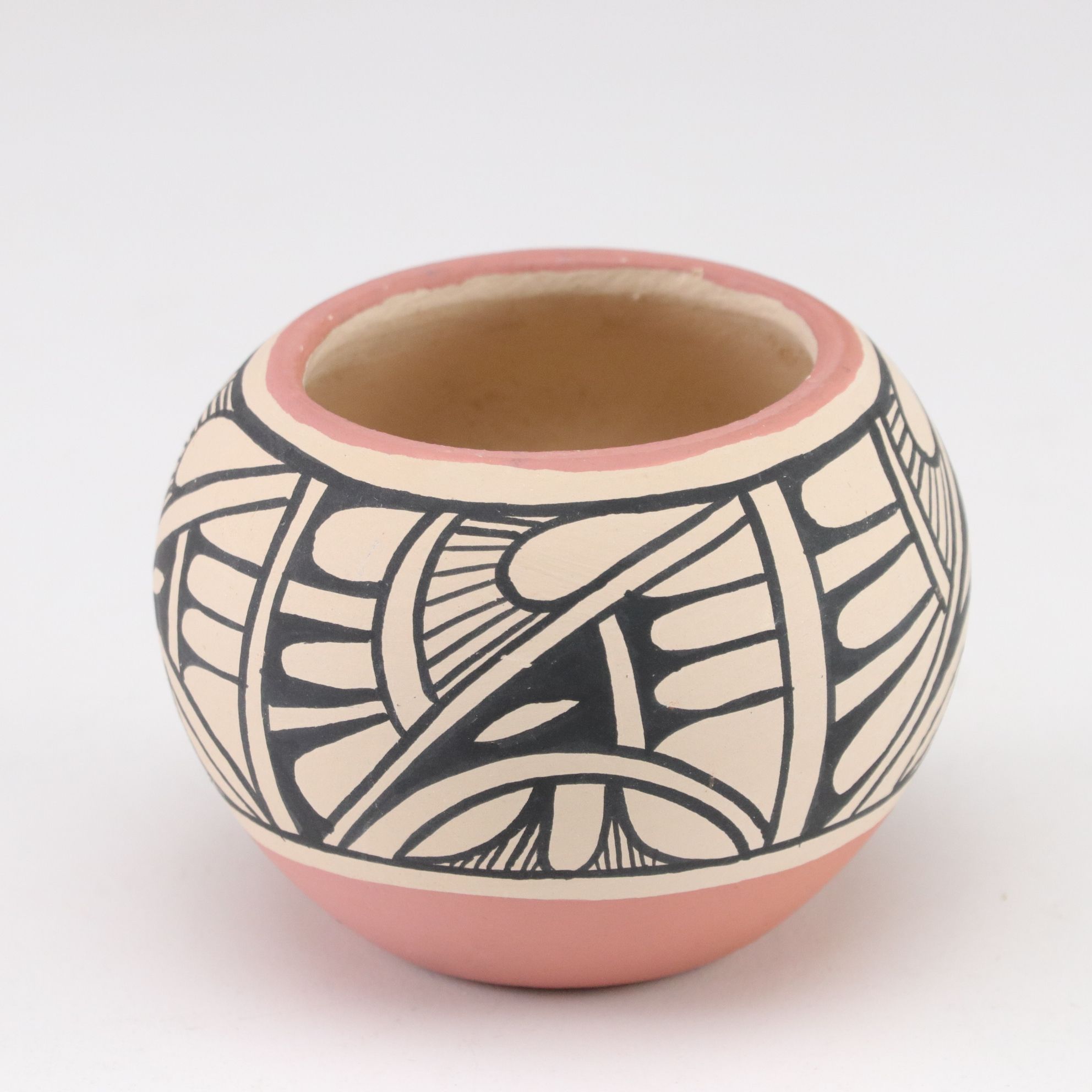 Jemez Pueblo Pottery Vases And Dish