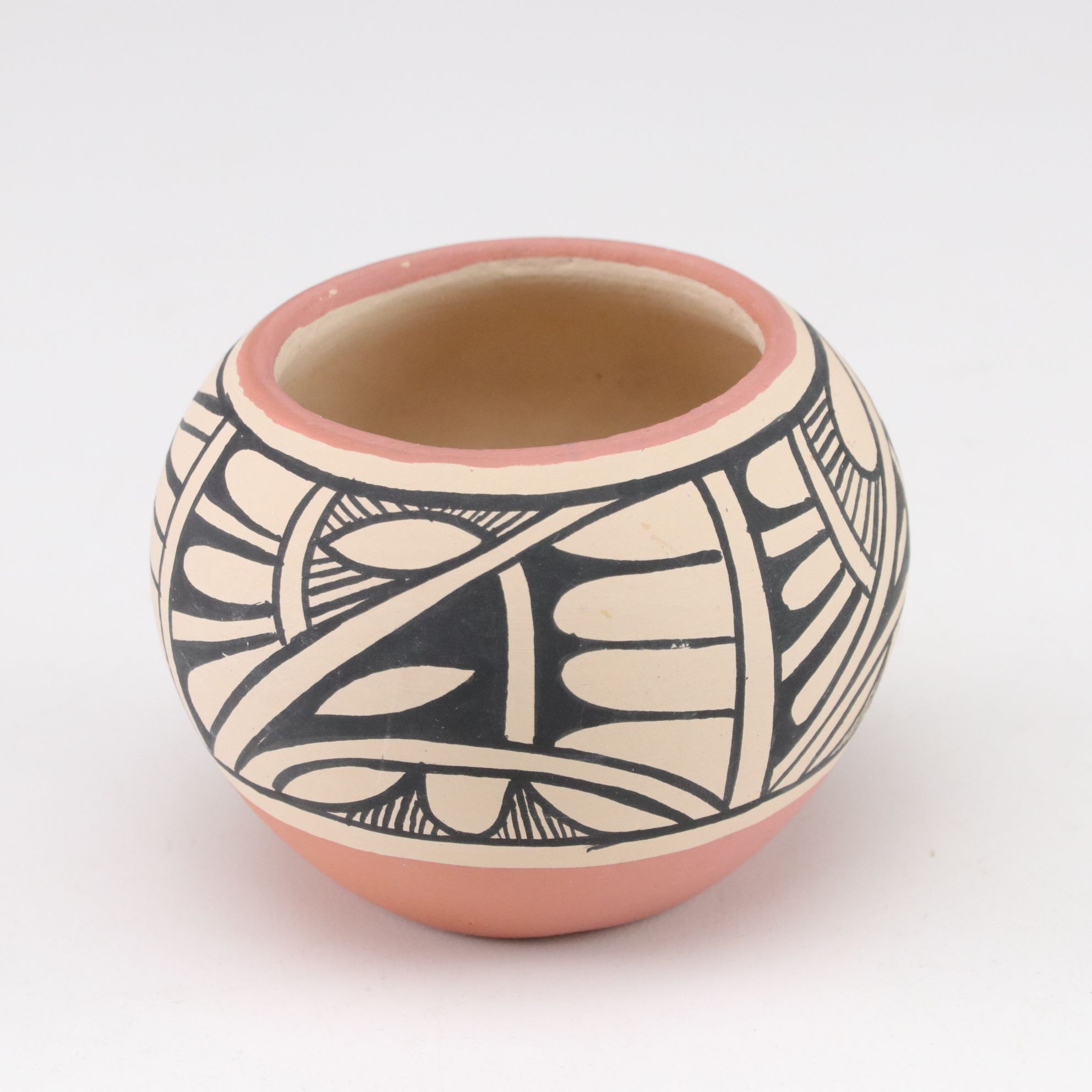 Jemez Pueblo Pottery Vases And Dish