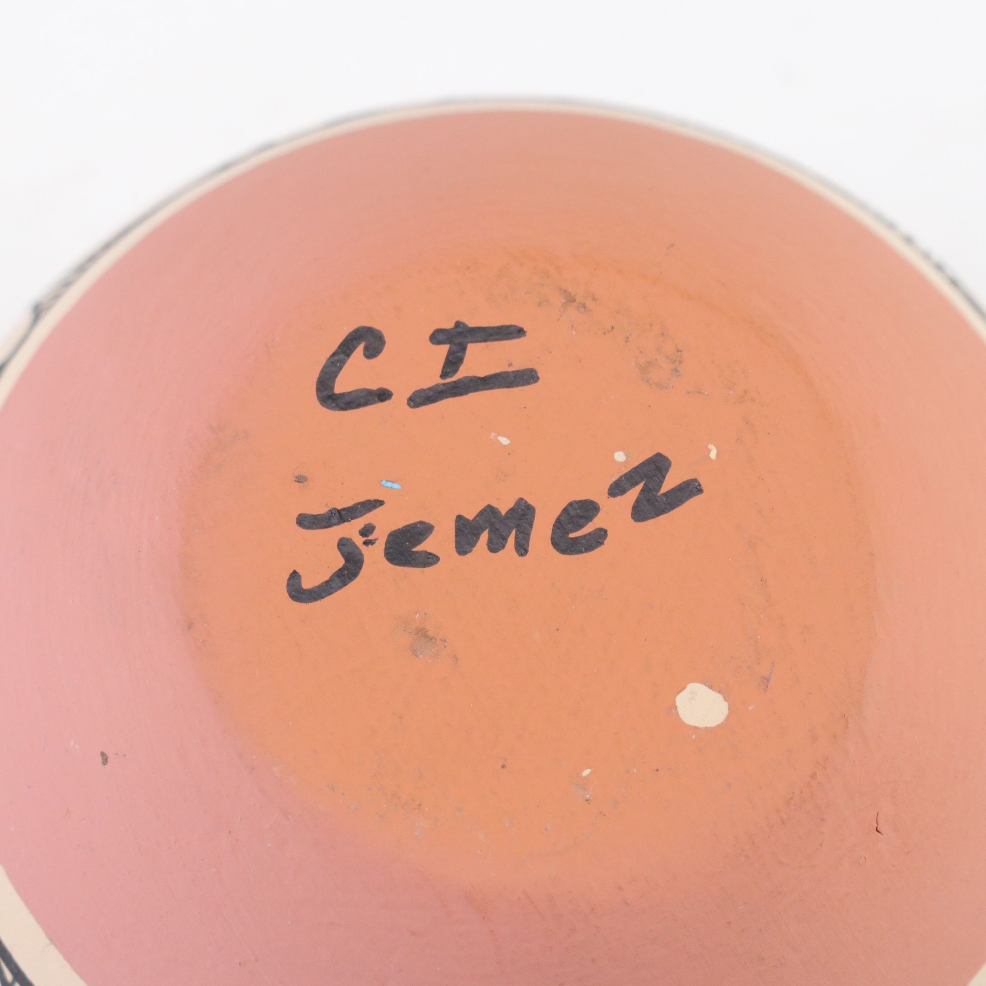 Jemez Pueblo Pottery Vases And Dish