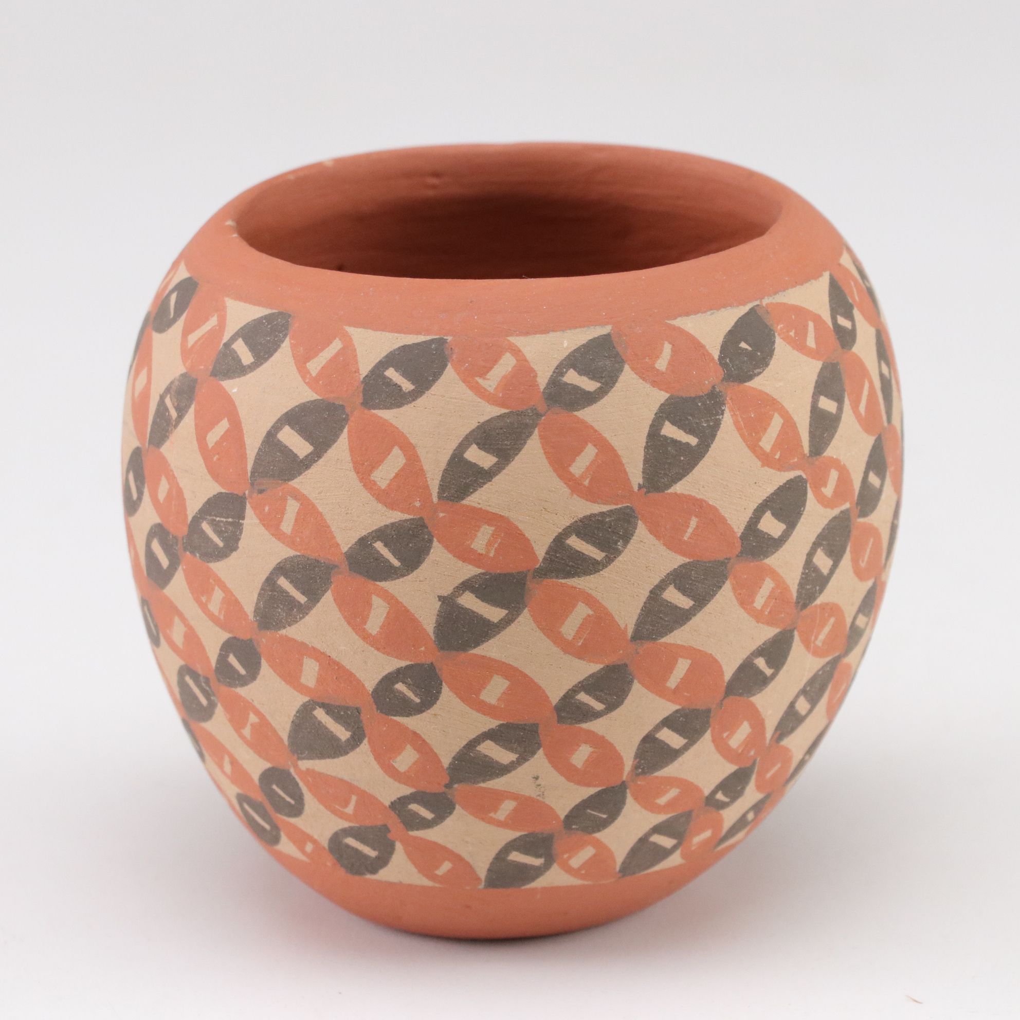 Jemez Pueblo Pottery Vases And Dish