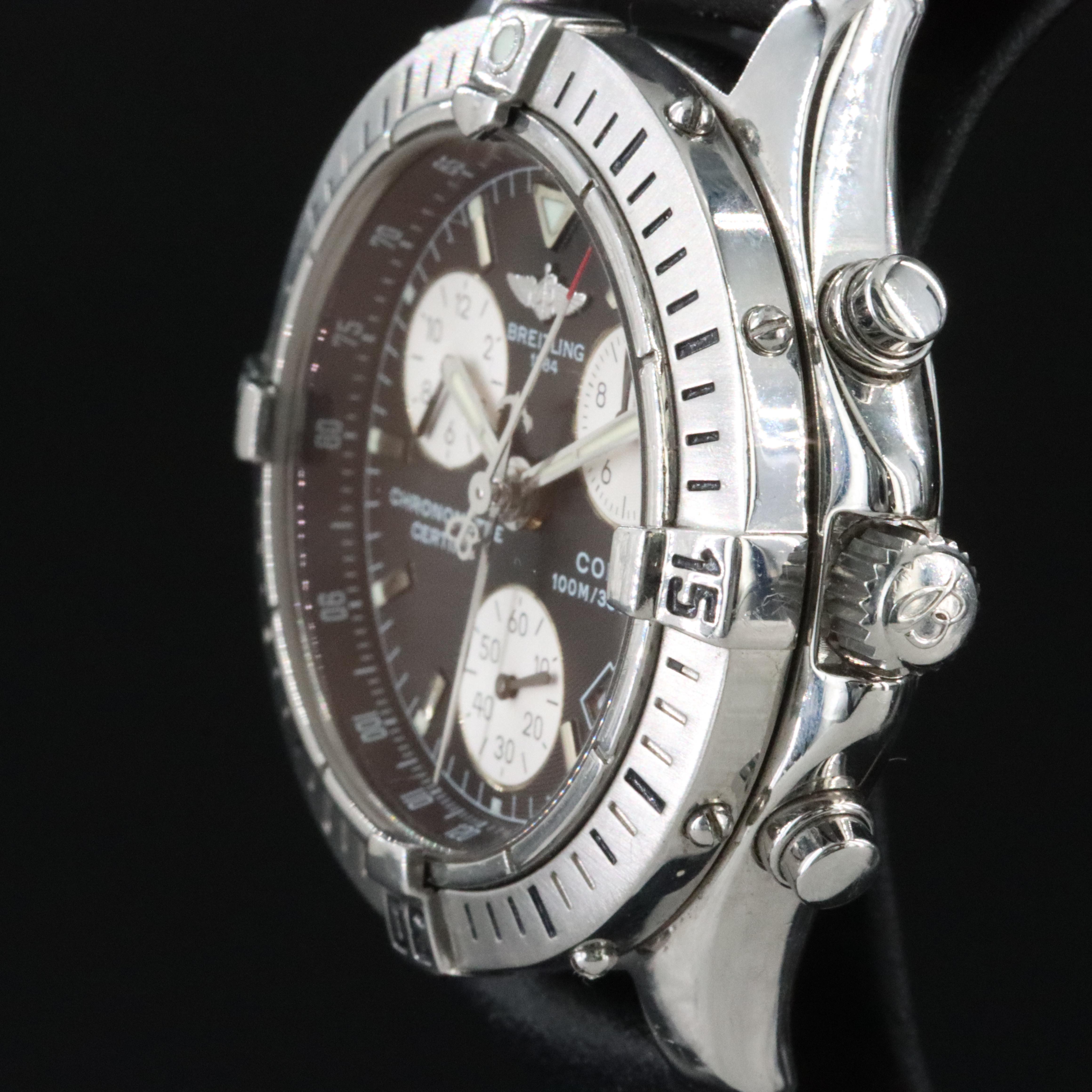 Breitling Colt Chronograph Black Quartz Watch