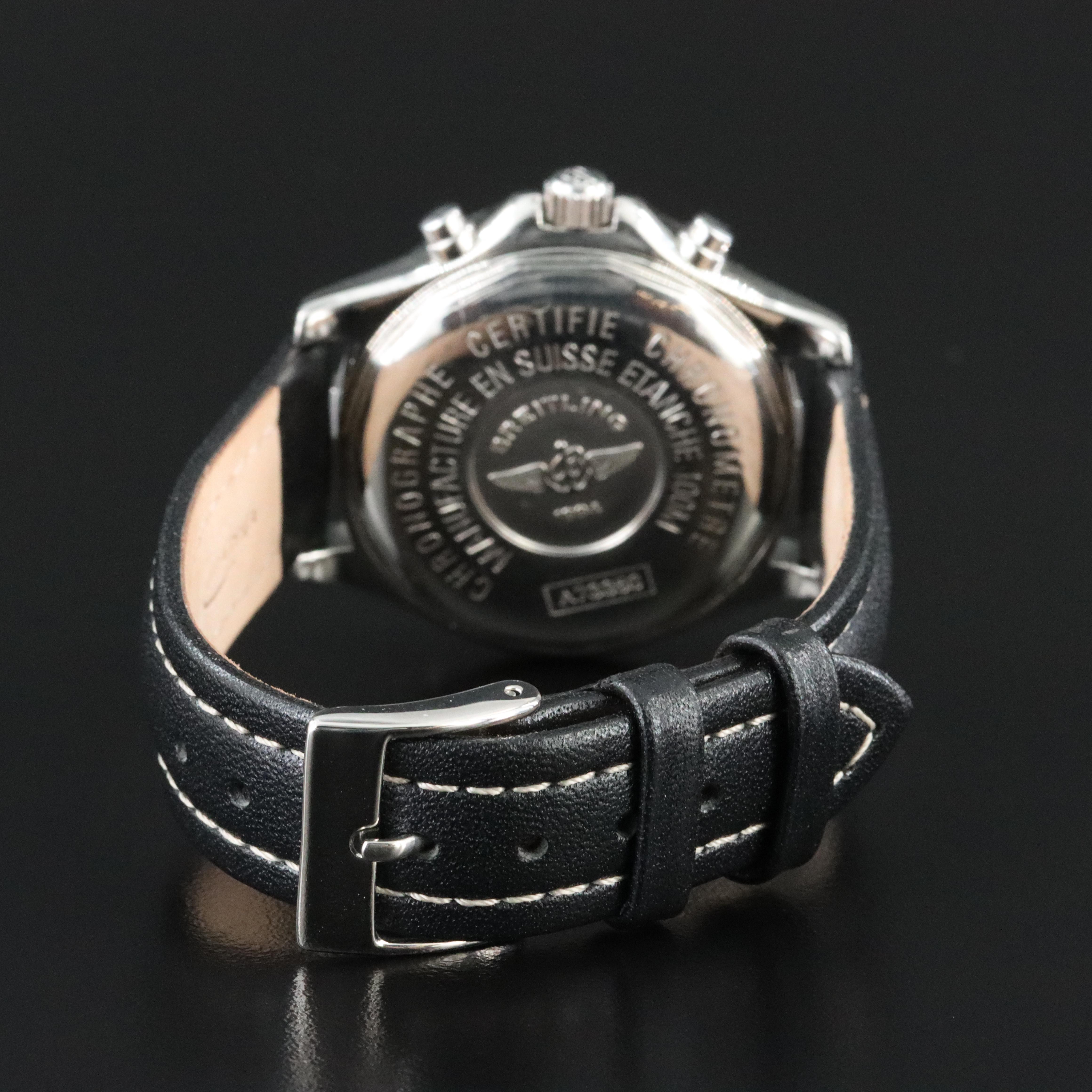 Breitling Colt Chronograph Black Quartz Watch