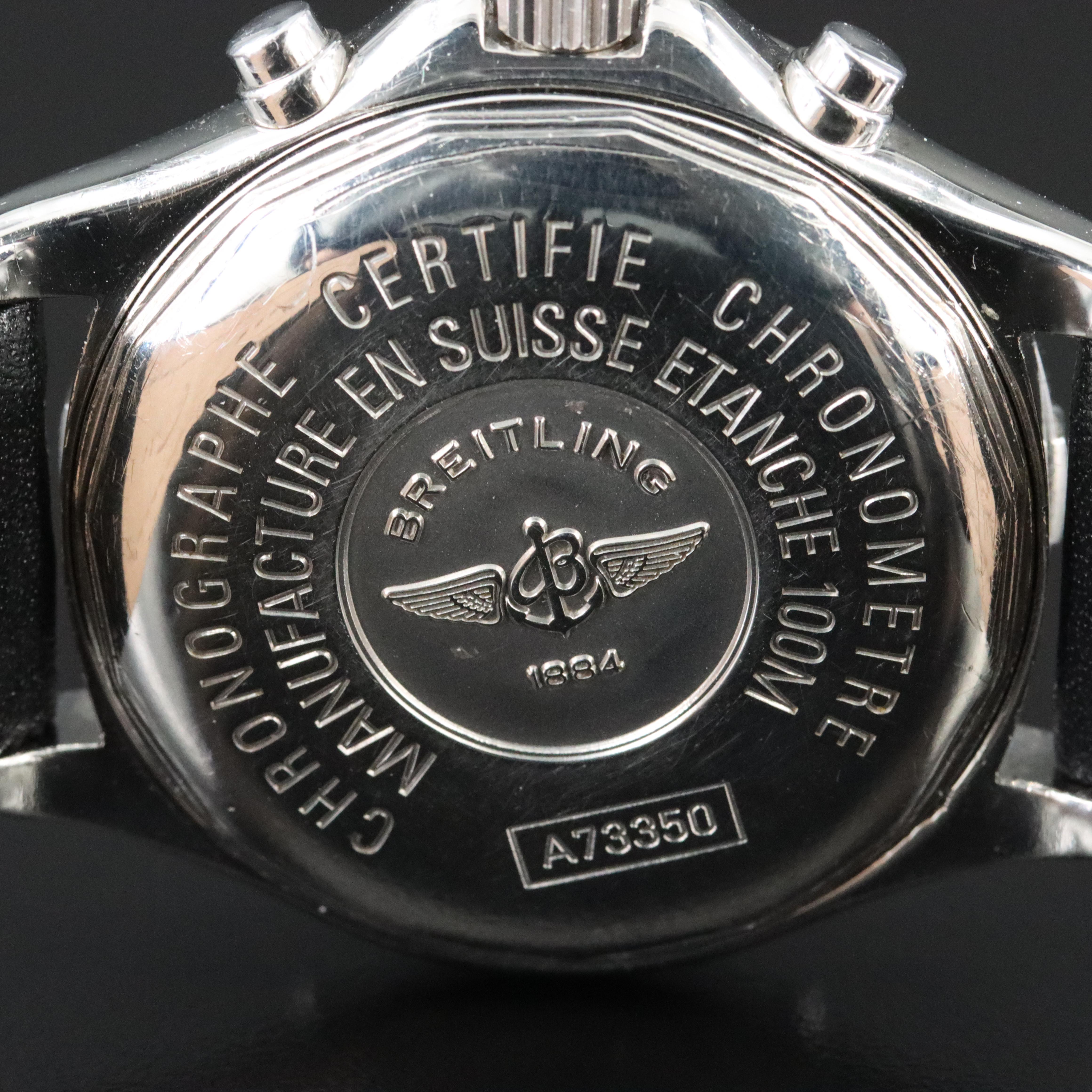 Breitling Colt Chronograph Black Quartz Watch