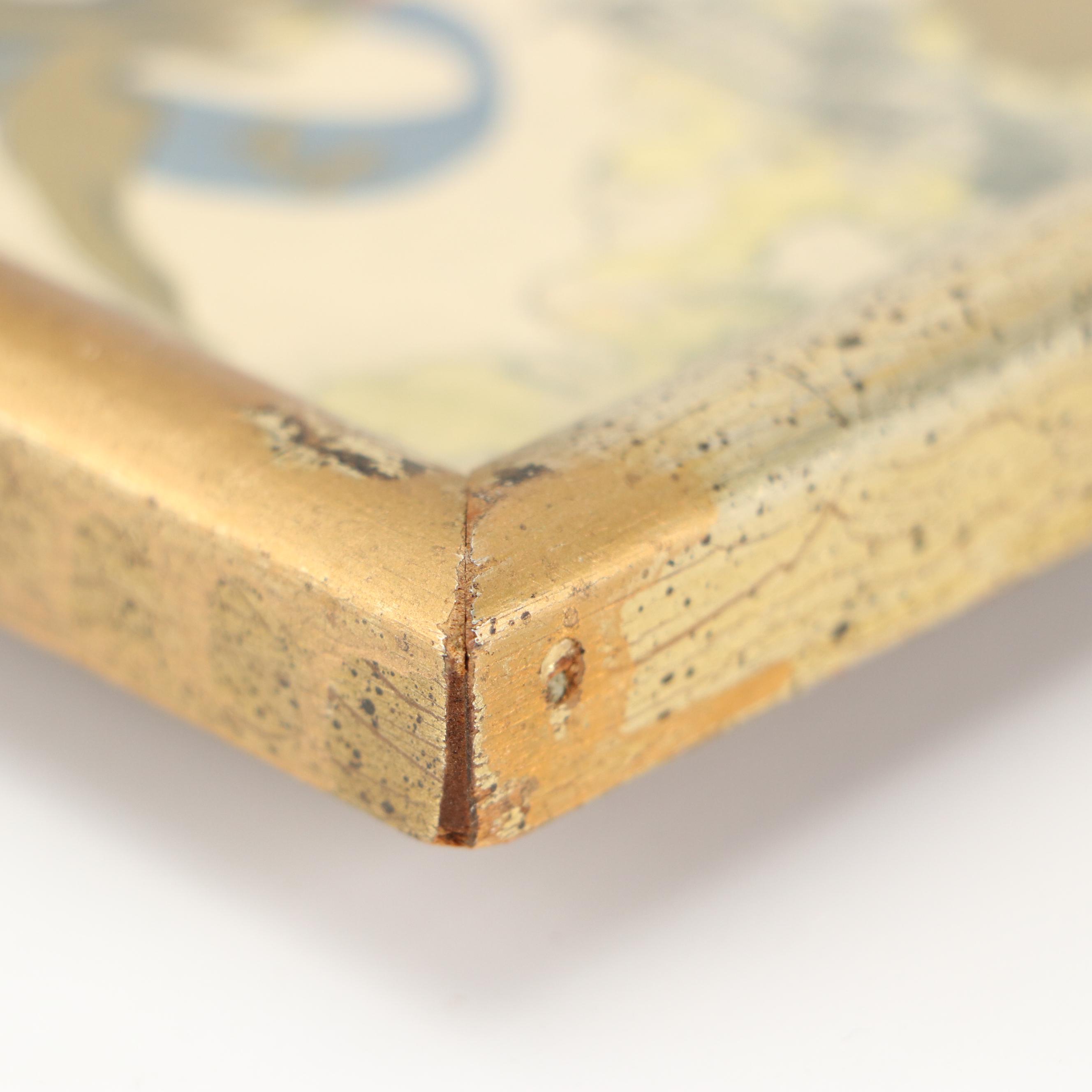 World War II Era Liberation of Paris Christmas Cards with Bicentennial Plate