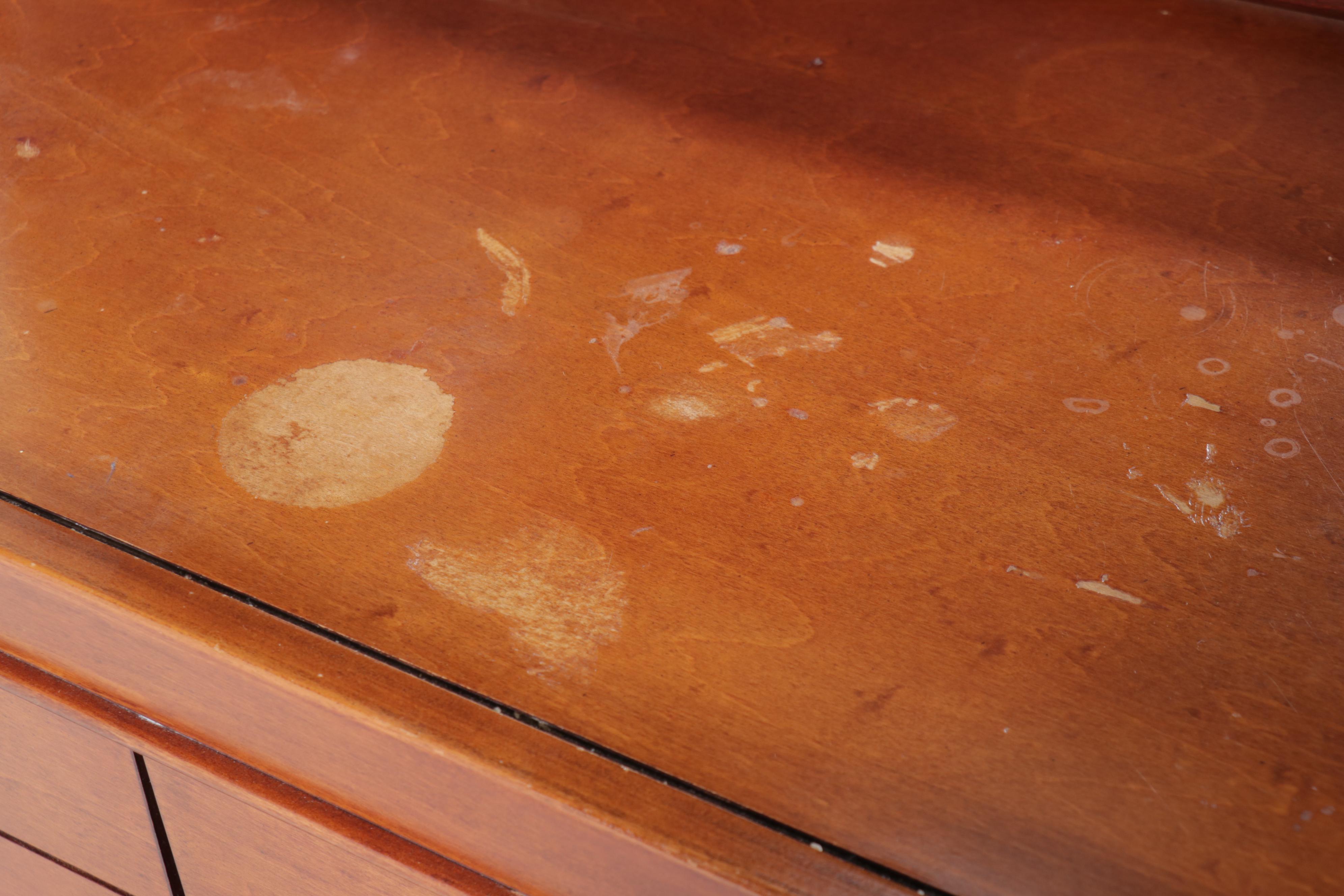 Bassett Furniture Contemporary Shaker Style Cherry Dresser