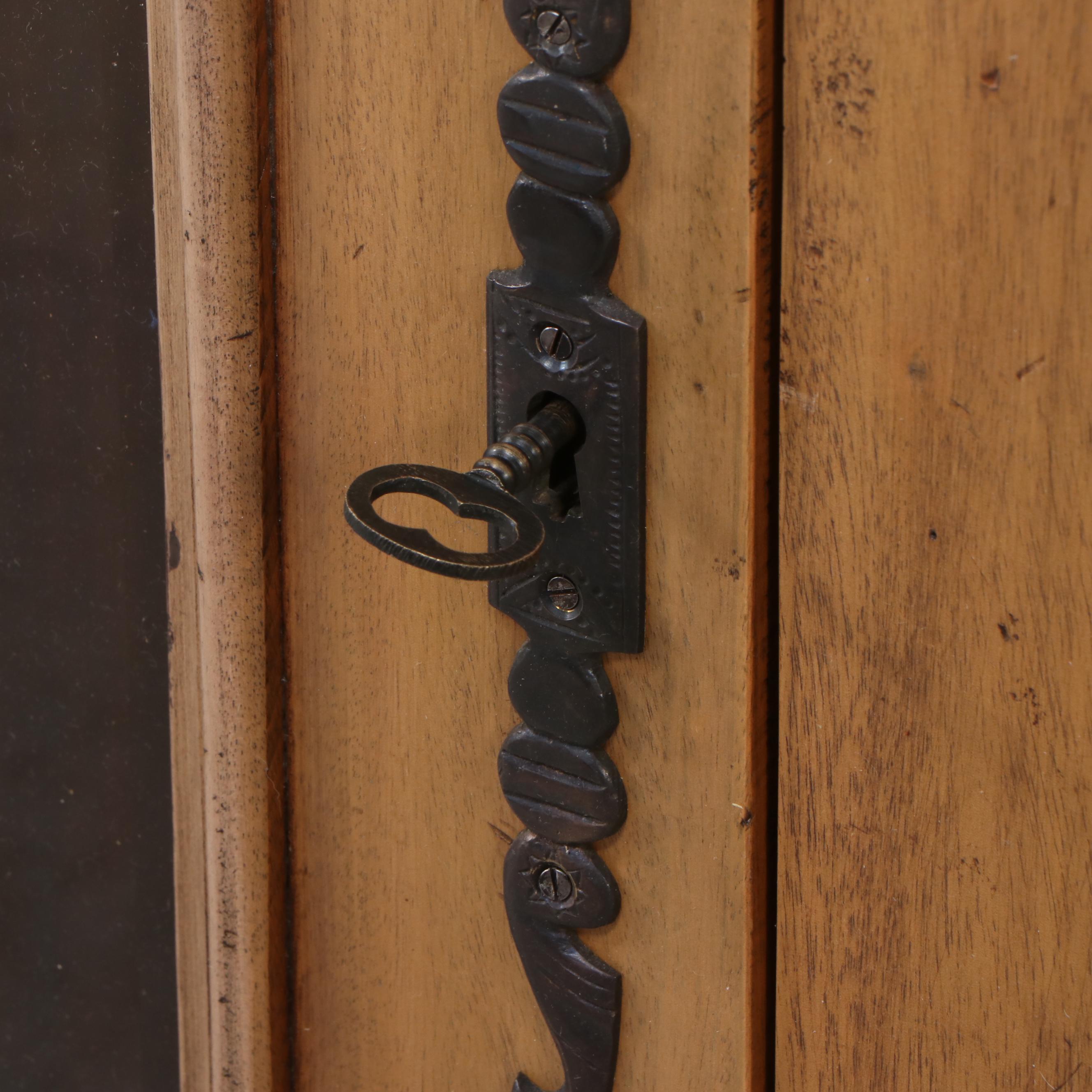 Marie Albert French Provincial Style Walnut China Cabinet