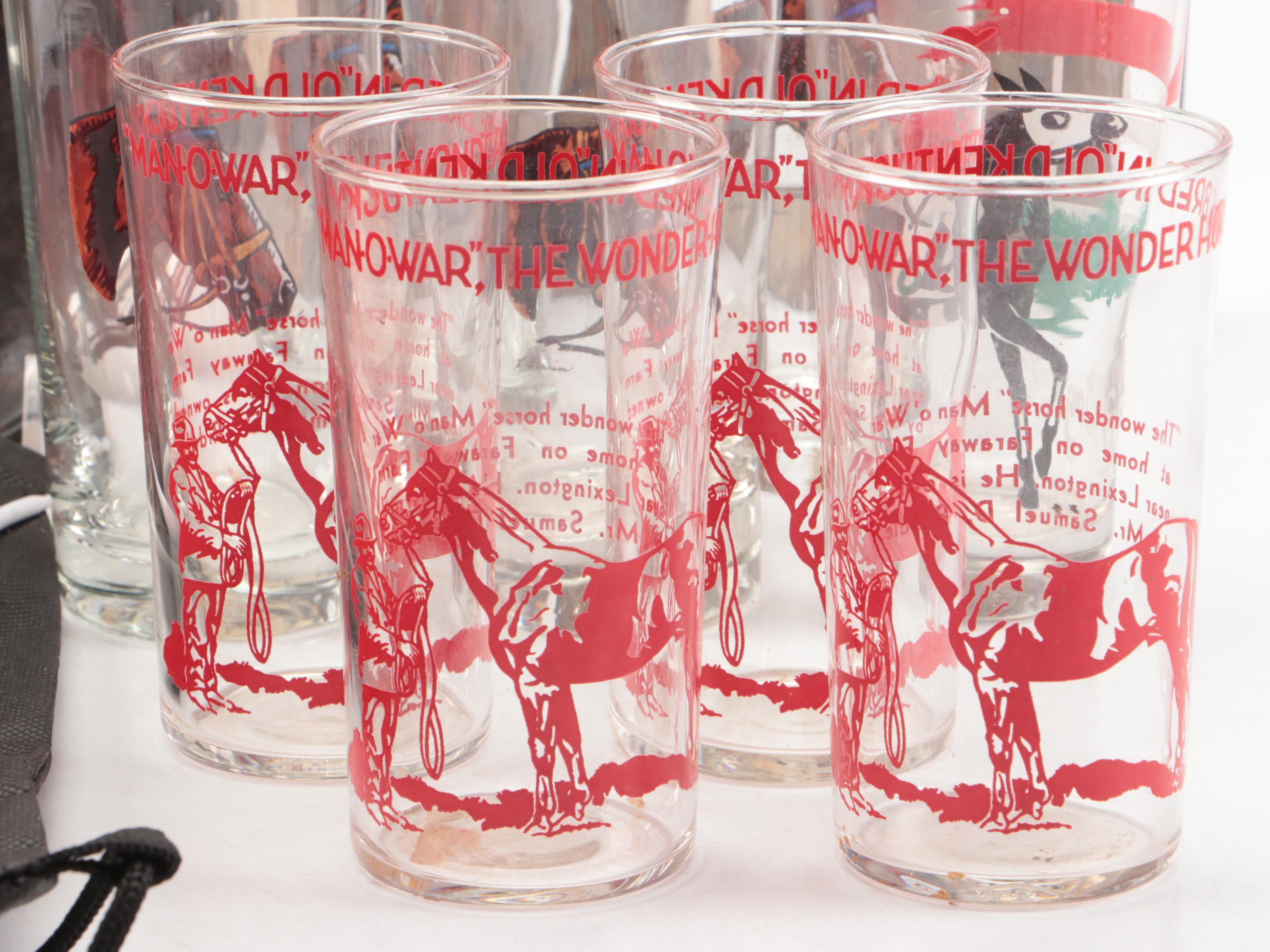 Repro Print "Seabiscut and Some of His Colts" with Other Equestrian Décor