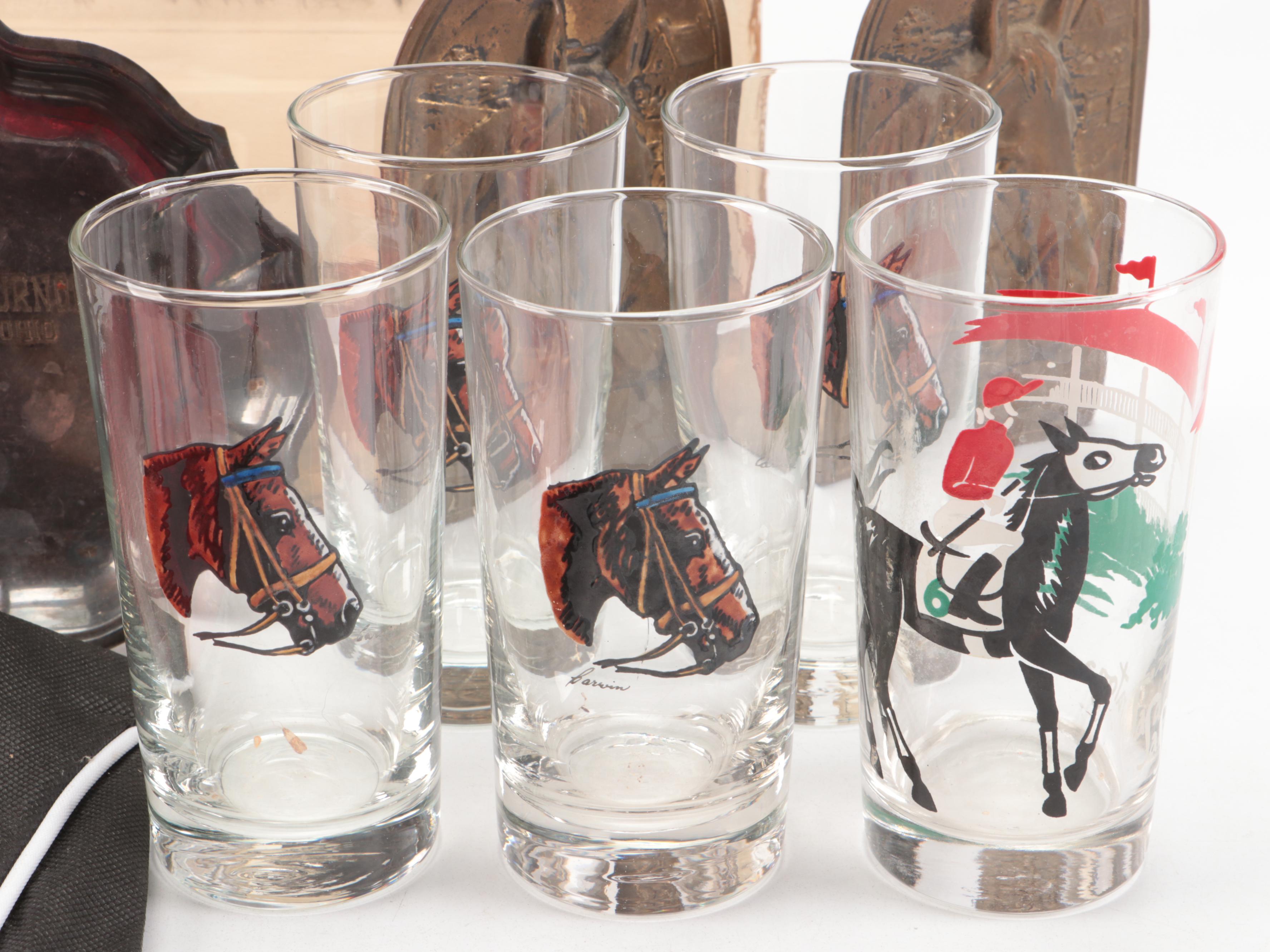 Repro Print "Seabiscut and Some of His Colts" with Other Equestrian Décor