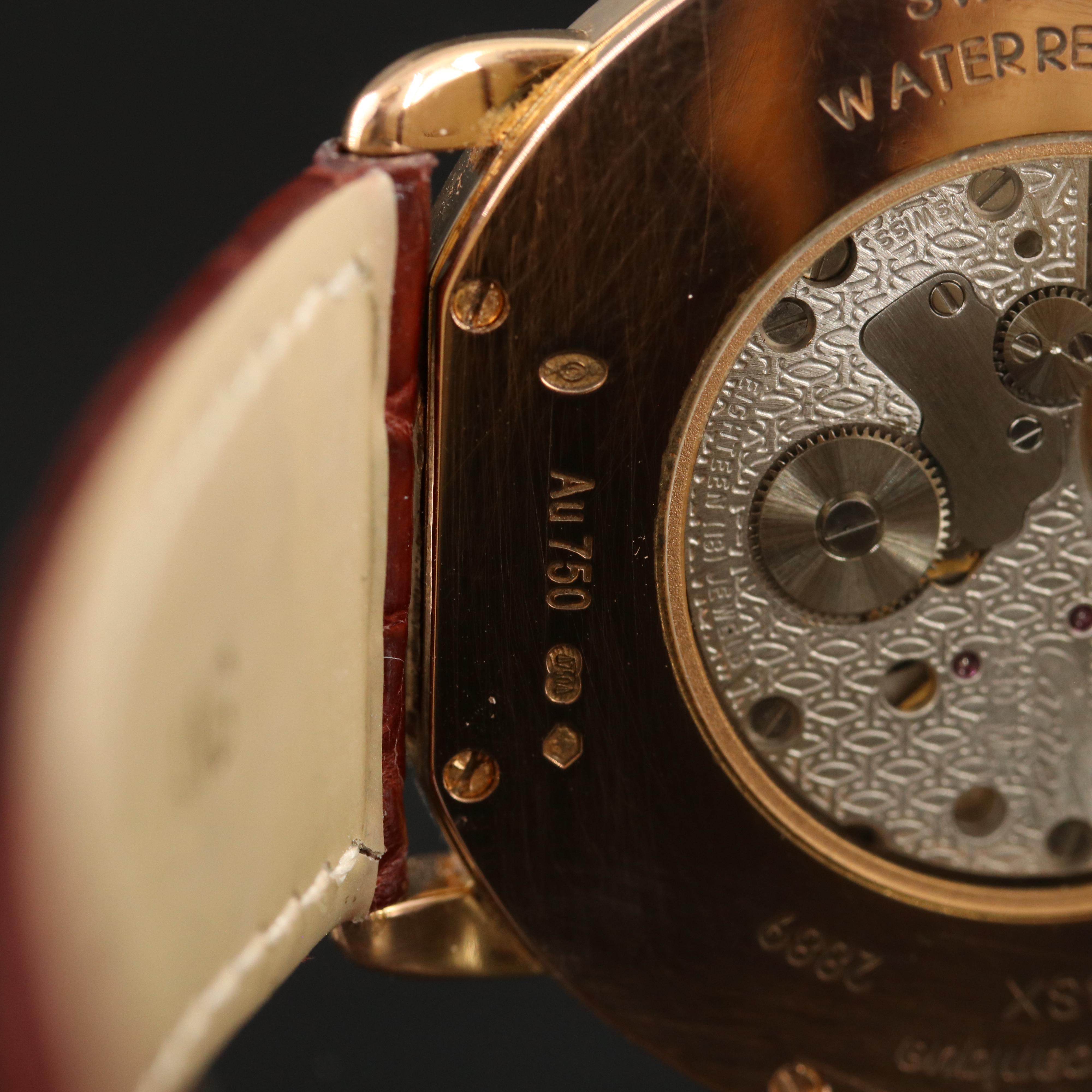 Cartier Ronde Louis 18K Rose Gold 36mm Maunal-Wind Watch