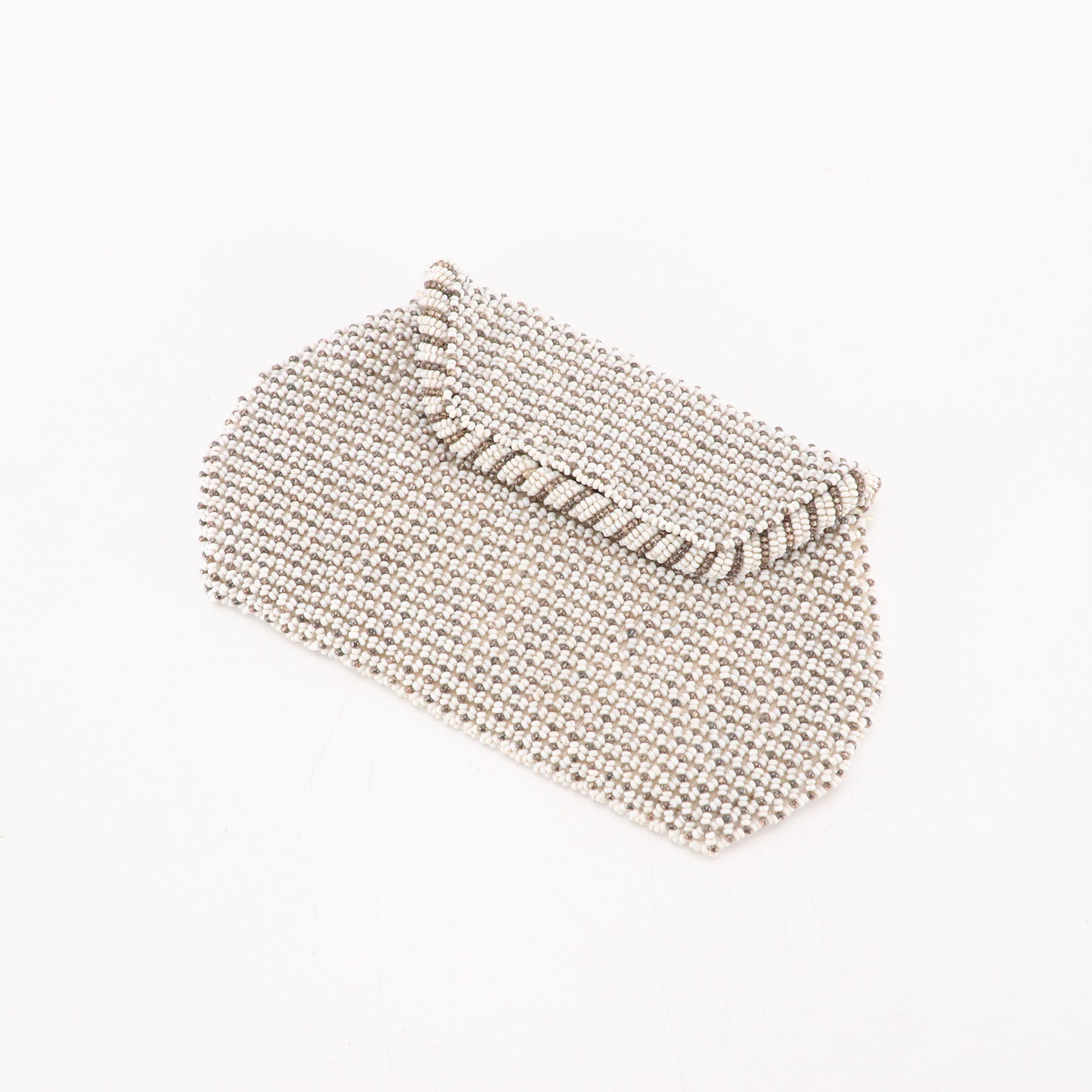 Beaded Belgian and Other Evening Clutches, Mid-20th Century