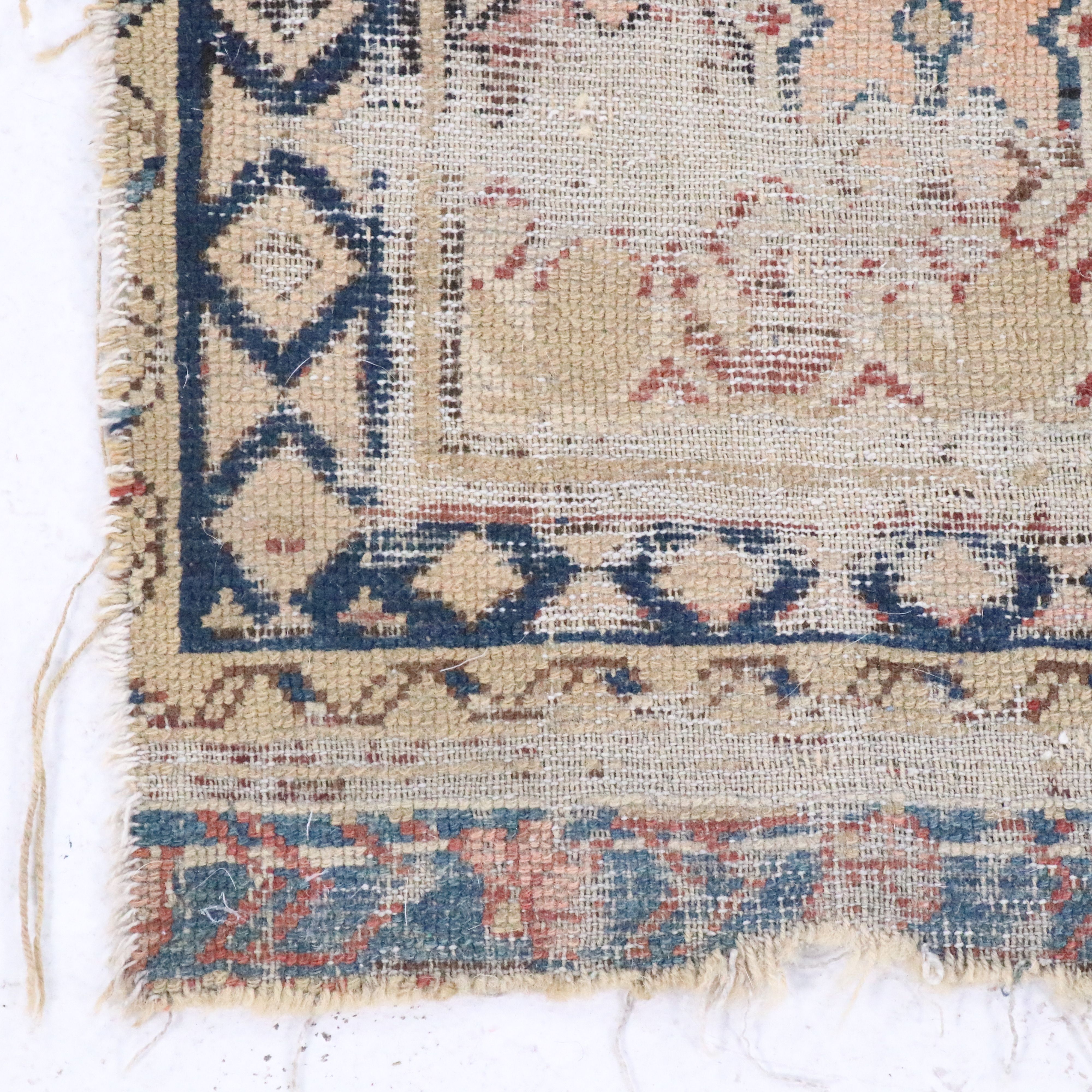 2'11 x 4' Hand-Knotted Caucasian Shirvan Accent Rug