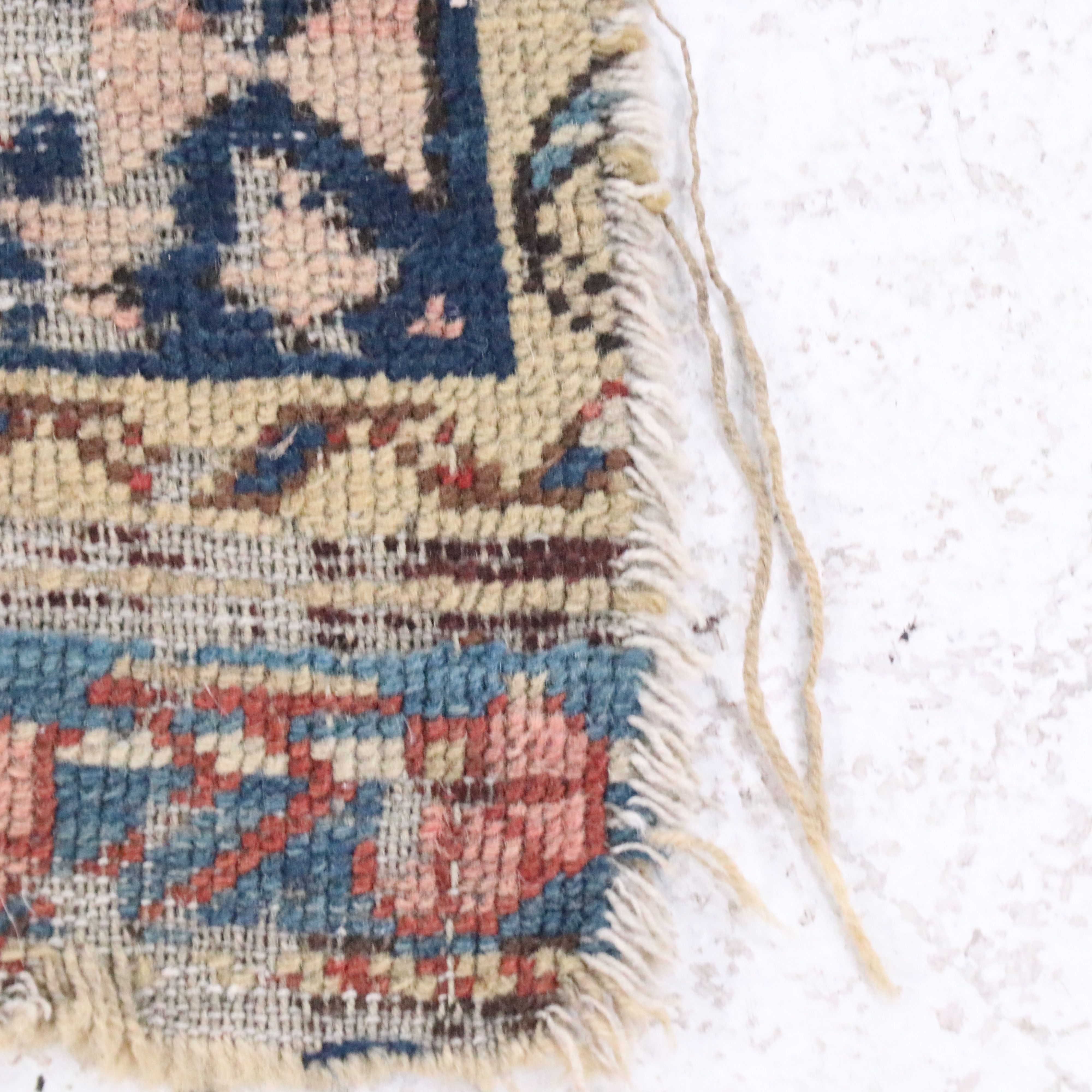 2'11 x 4' Hand-Knotted Caucasian Shirvan Accent Rug